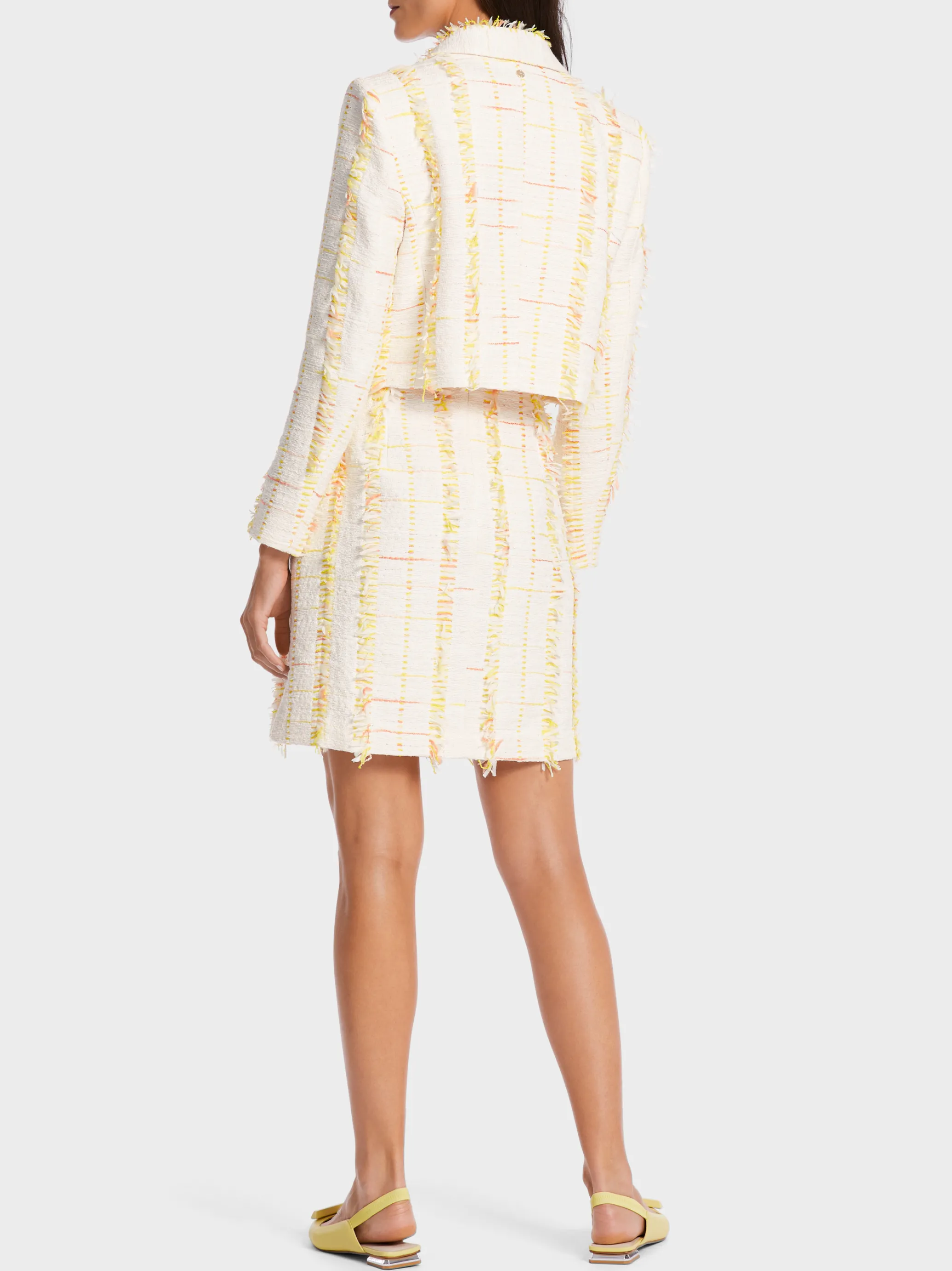 KURZER BLAZER MIT GESTEPPTEN KANTEN-Marc Cain Flash Sale
