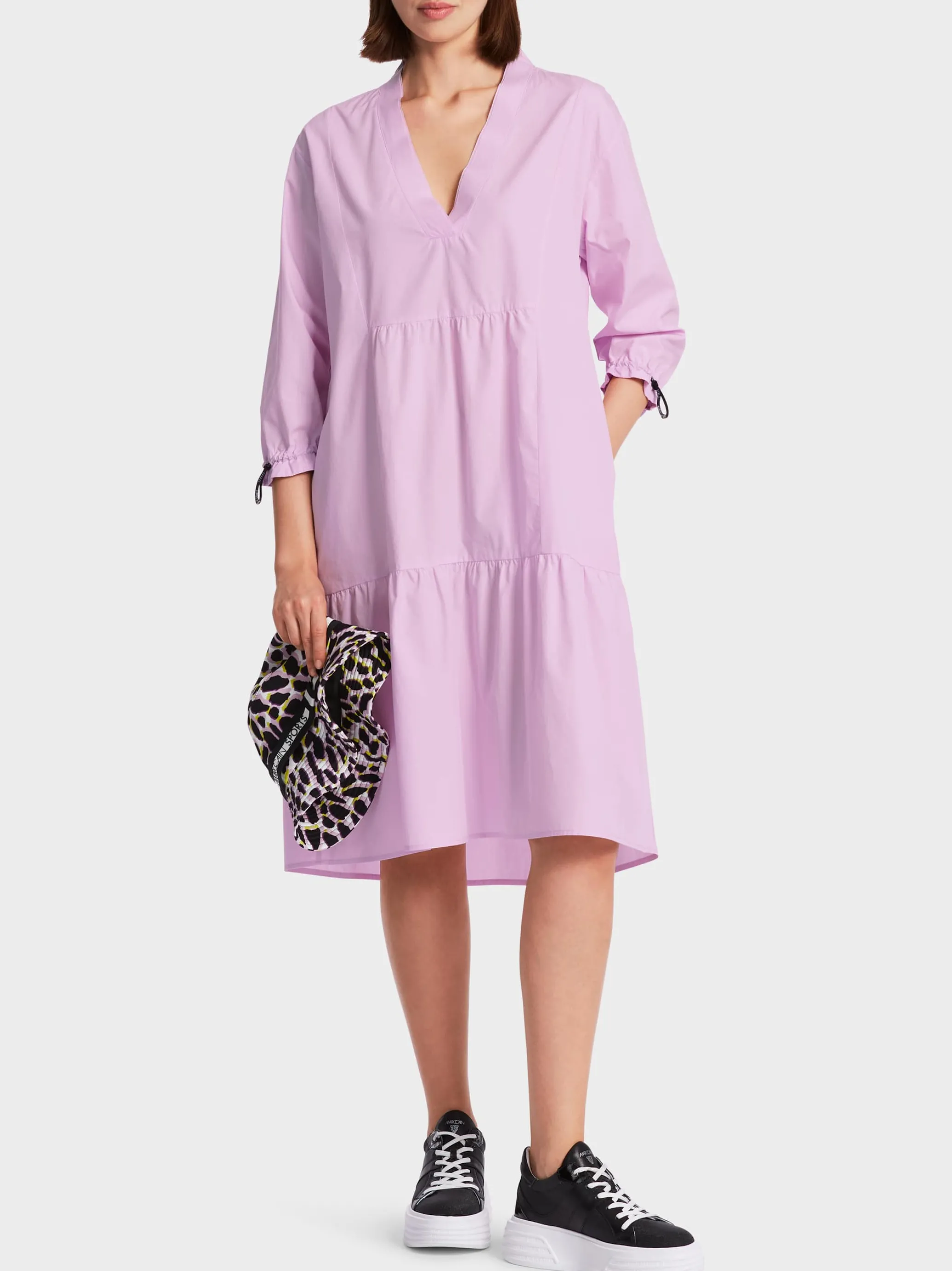 KURZES STUFENKLEID "RETHINK TOGETHER"-Marc Cain Best
