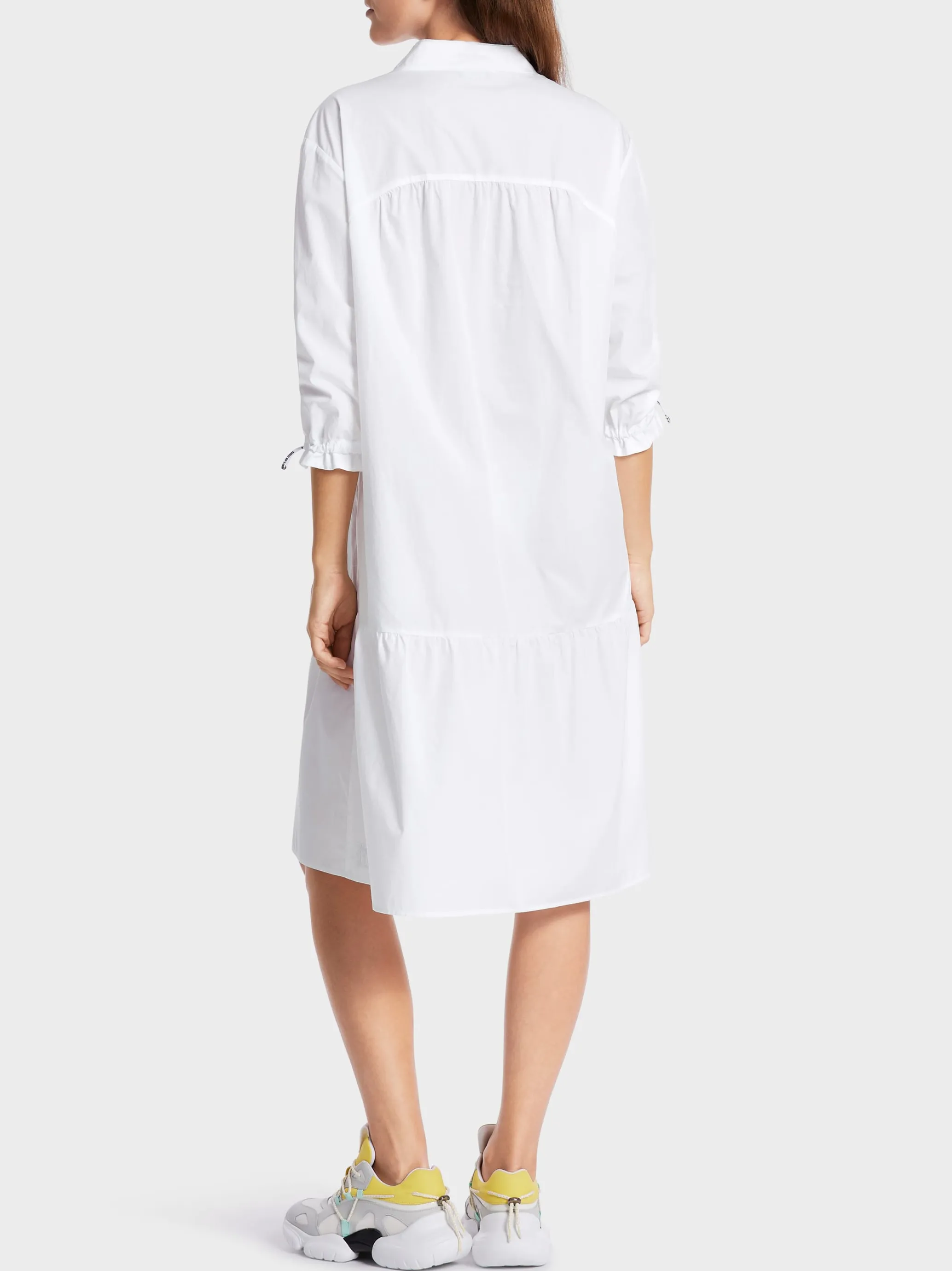 KURZES STUFENKLEID "RETHINK TOGETHER"-Marc Cain Sale