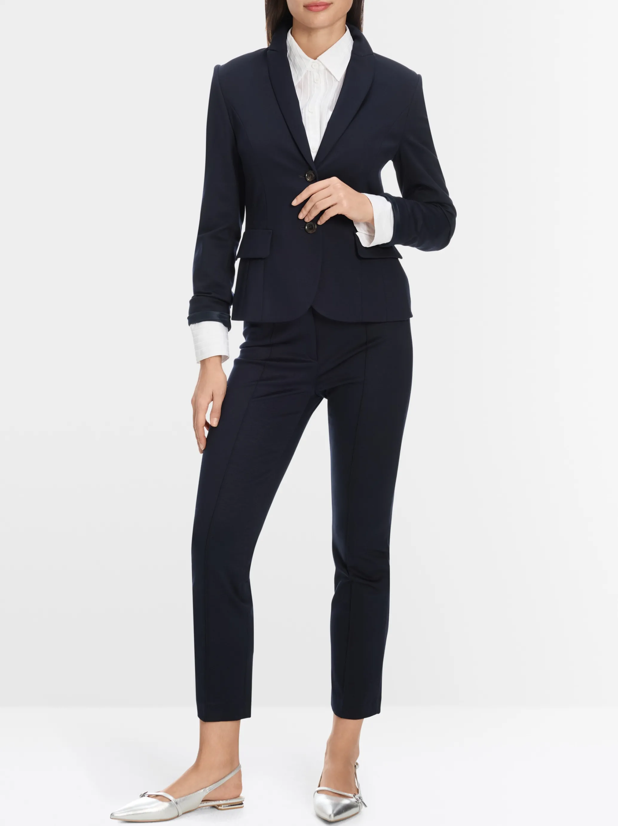 LEICHTER BLAZER AUS FEINEM JERSEY-Marc Cain Discount