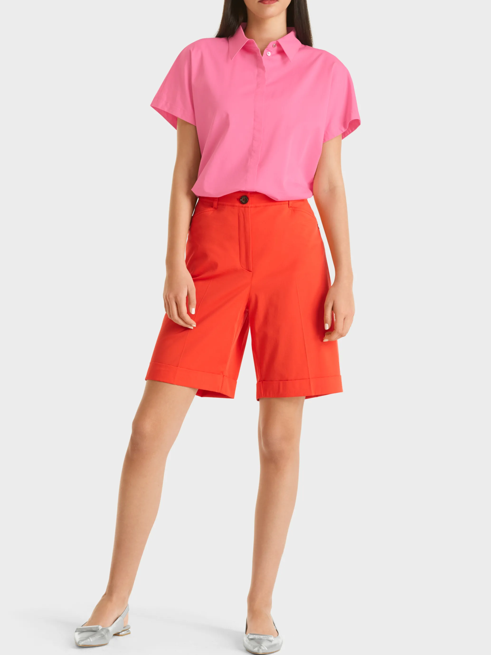 MODELL FINIKE – SHORTS MIT STULPEN-Marc Cain Fashion