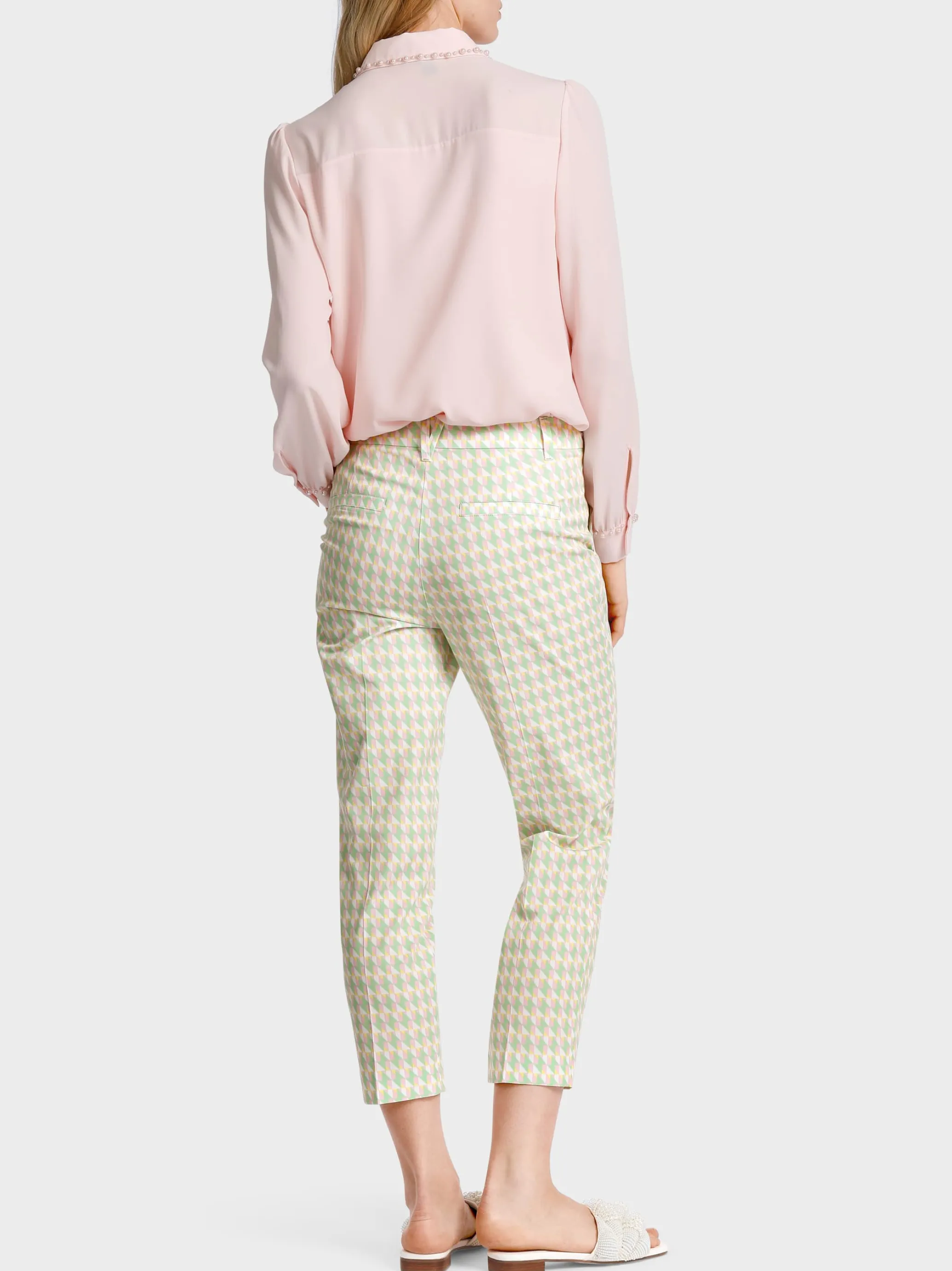 MODELL FRANCA – HOSE MIT GRAFIKDESSIN-Marc Cain Sale