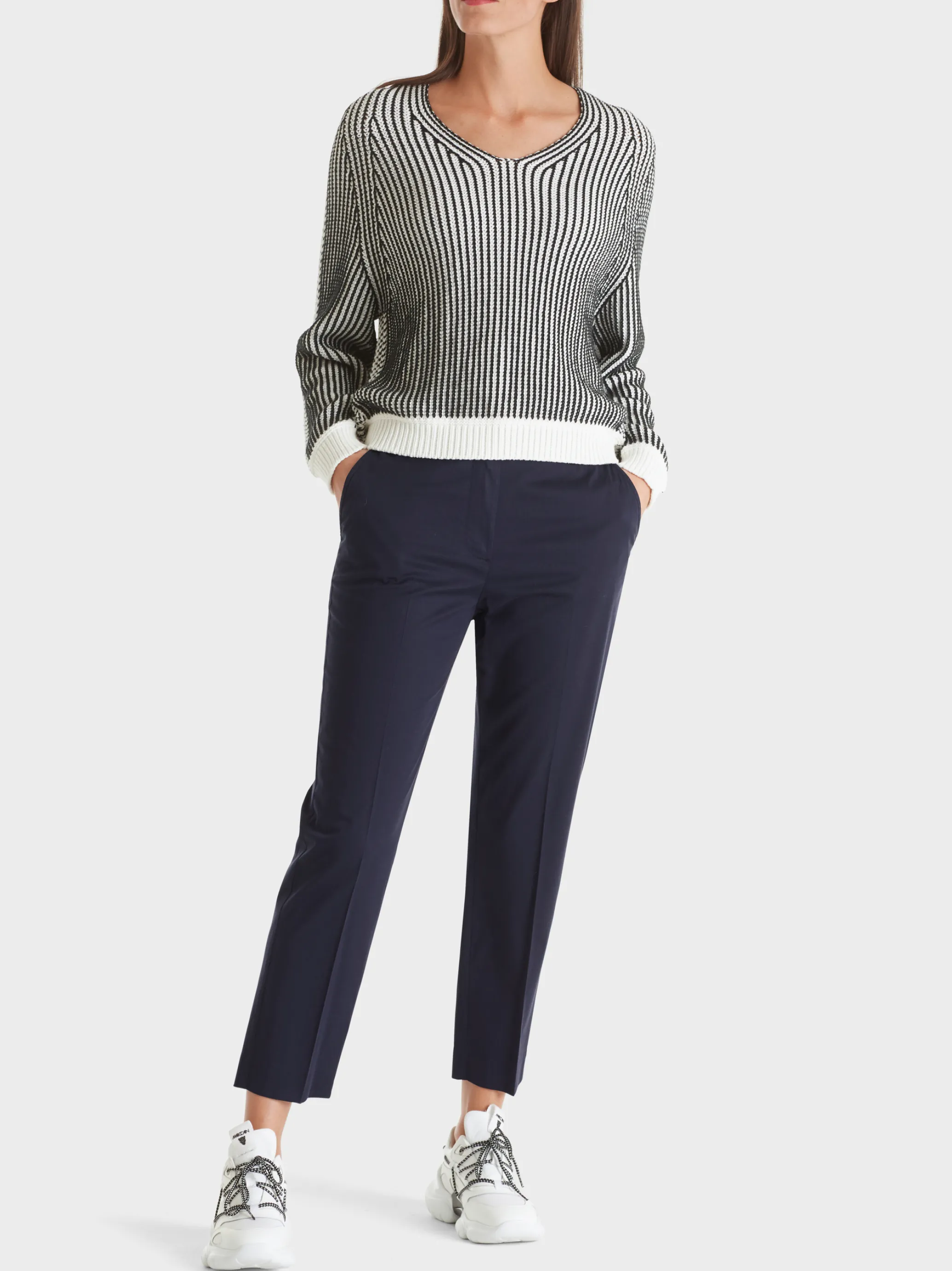 MODELL FRANCA AUS LIGHT COTTON-Marc Cain Outlet