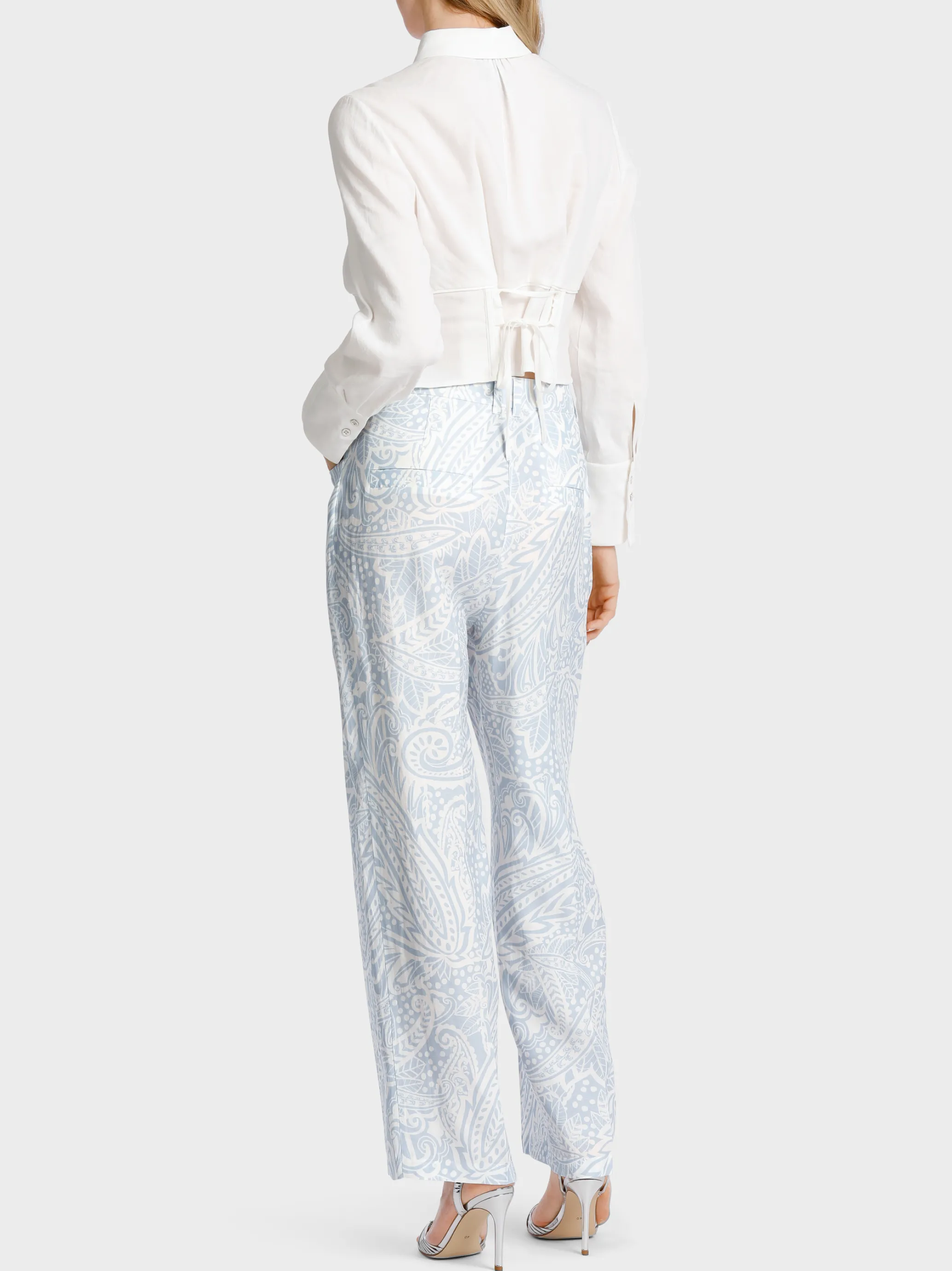 MODELL WASCO – HOSE MIT PAISLEYMUSTER-Marc Cain Store