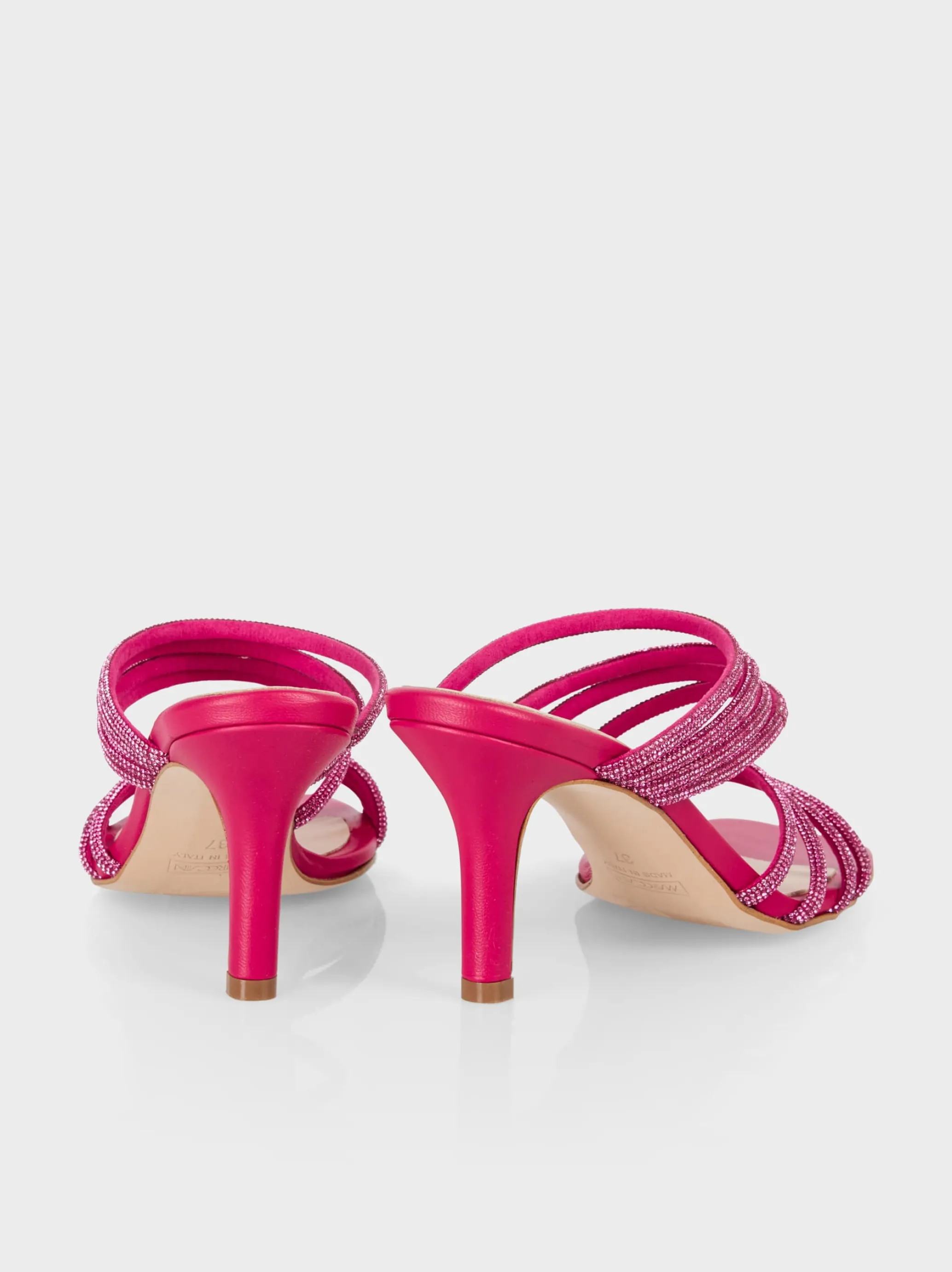 MULES MIT GLITZERRIEMEN-Marc Cain Shop