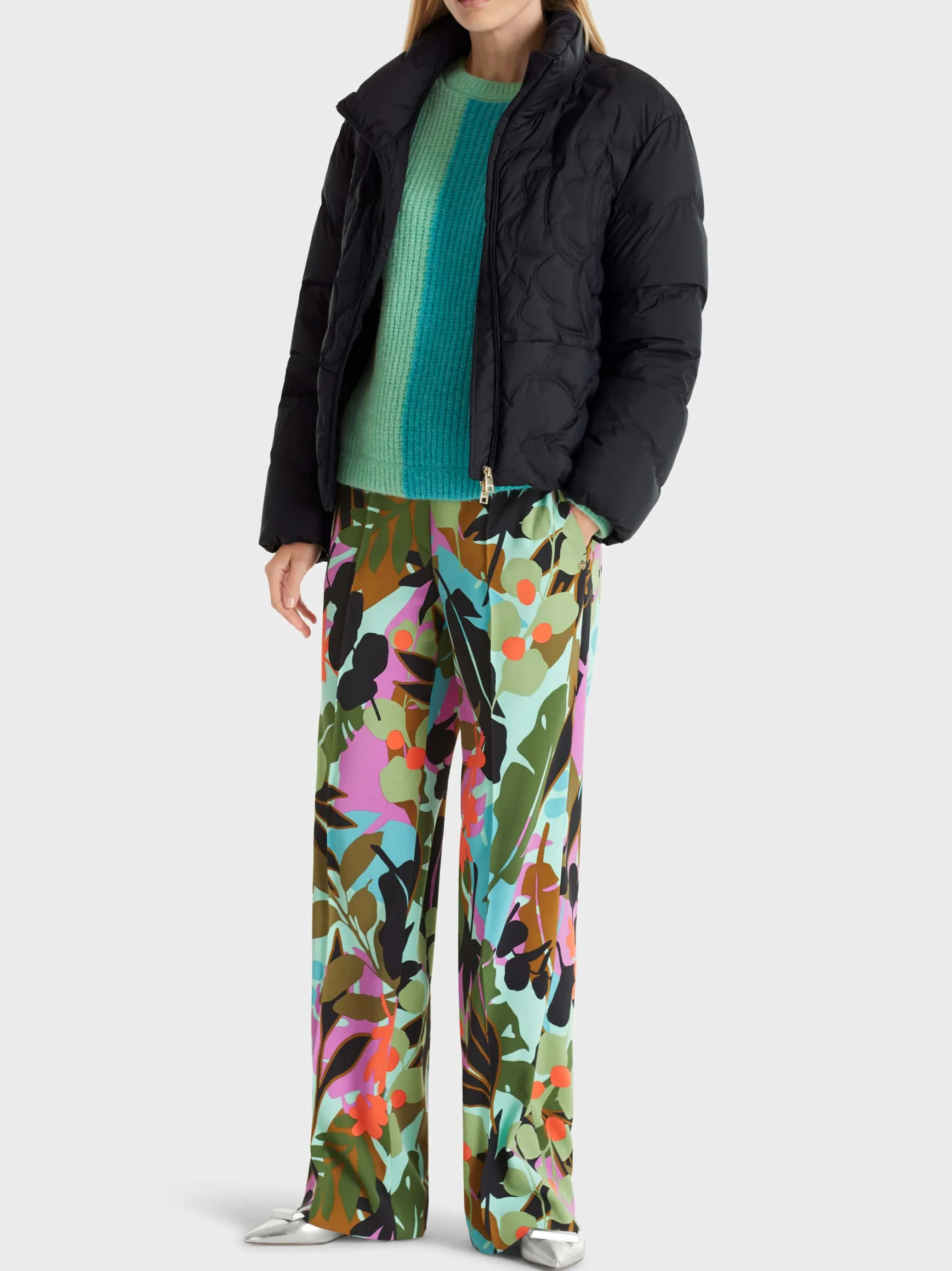 OUTDOORJACKE MIT FANTASIE-STEPPUNG-Marc Cain Clearance