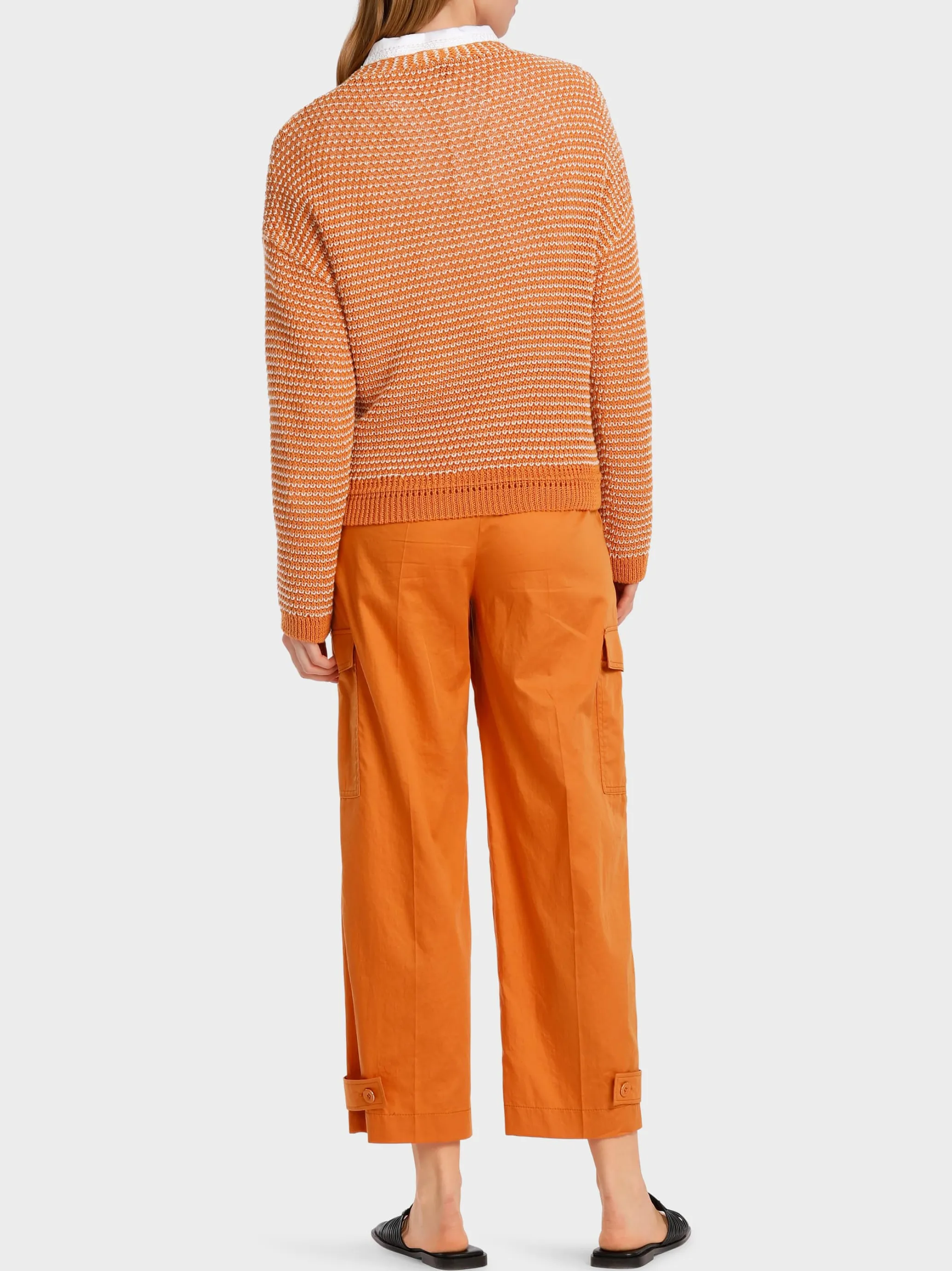 OVERSIZED SWEATER MIT V-AUSSCHNITT-Marc Cain Sale