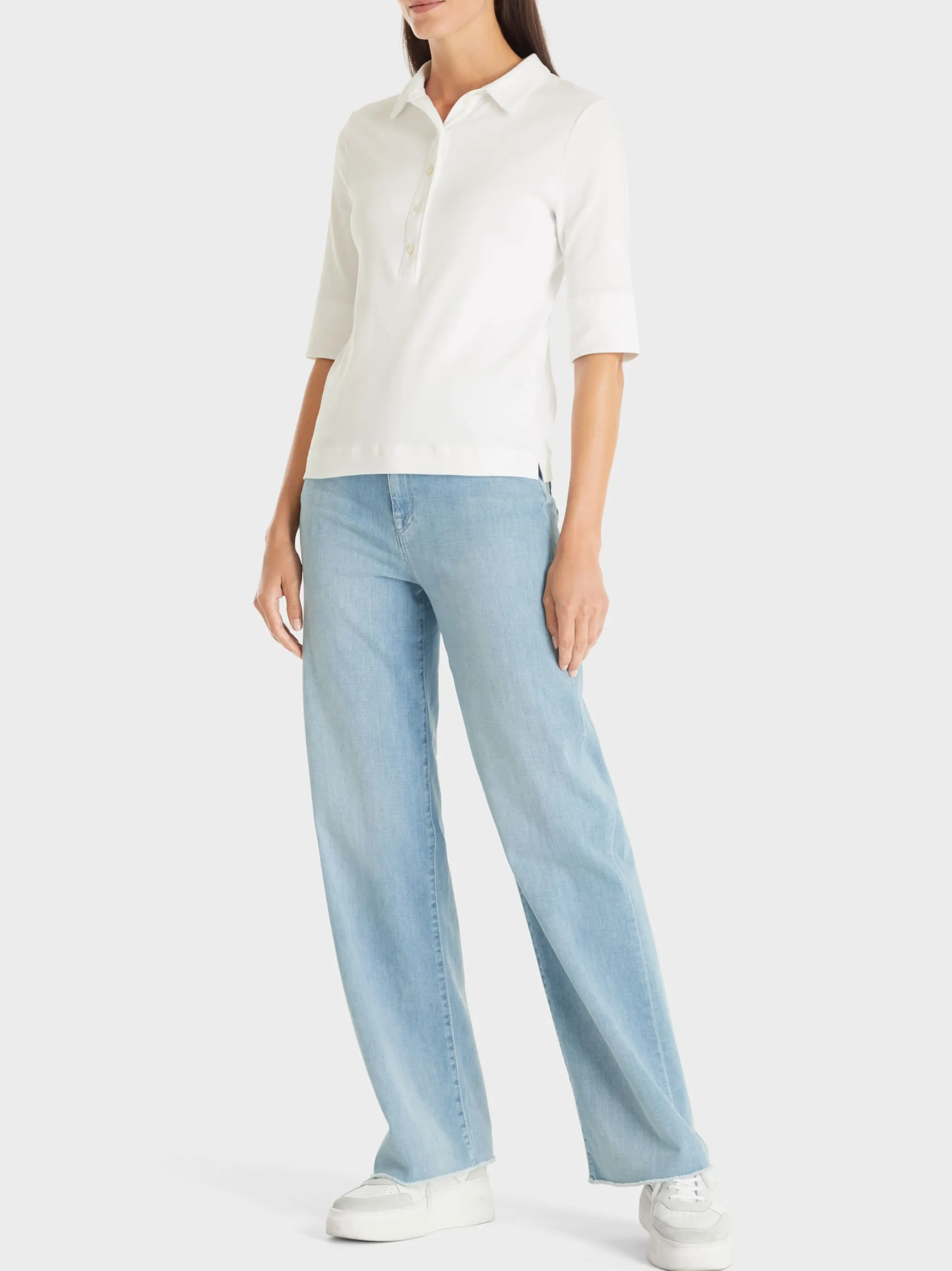 POLOSHIRT AUS BAUMWOLLE-Marc Cain Cheap