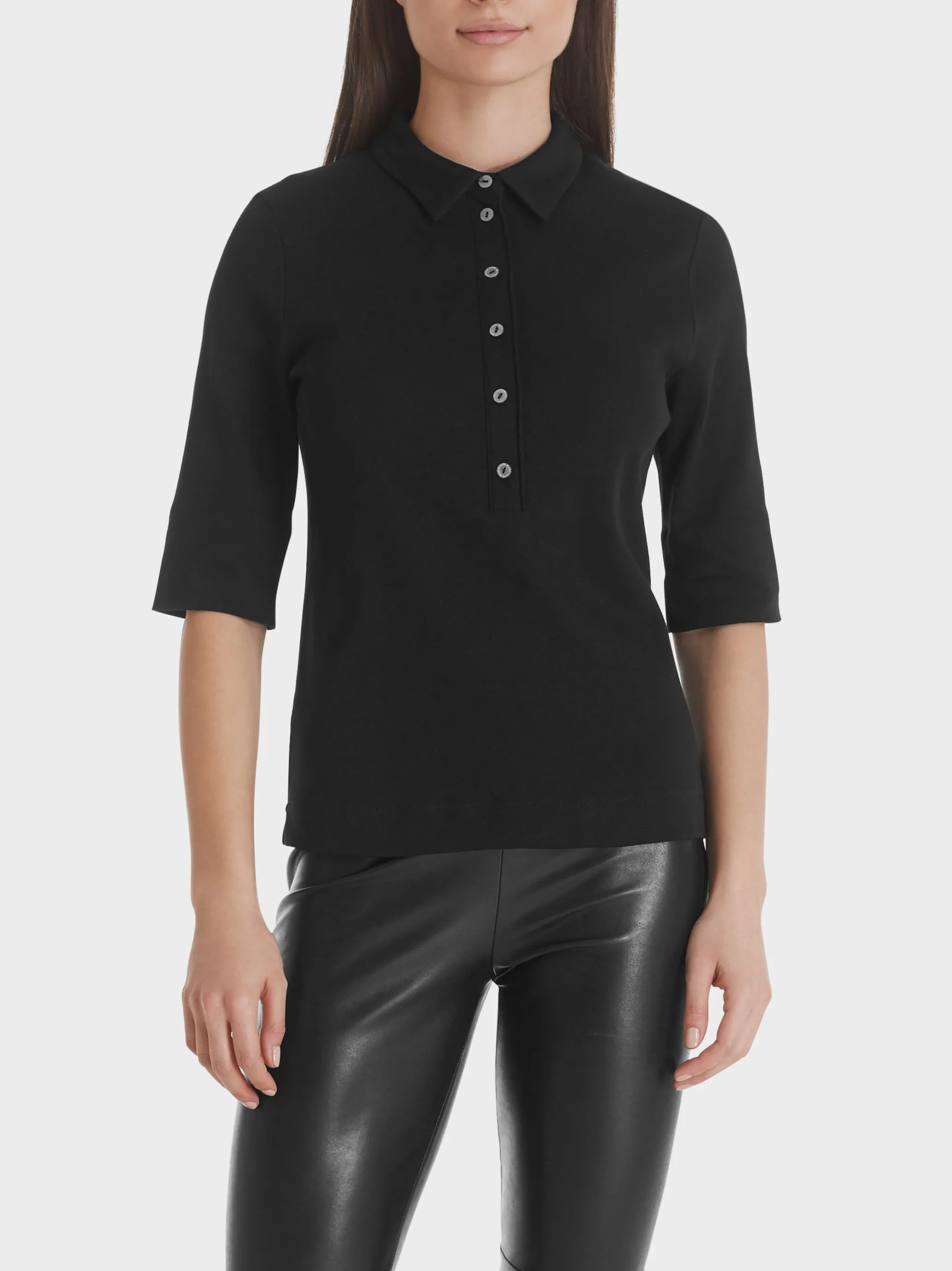 POLOSHIRT AUS BAUMWOLLE-Marc Cain Online