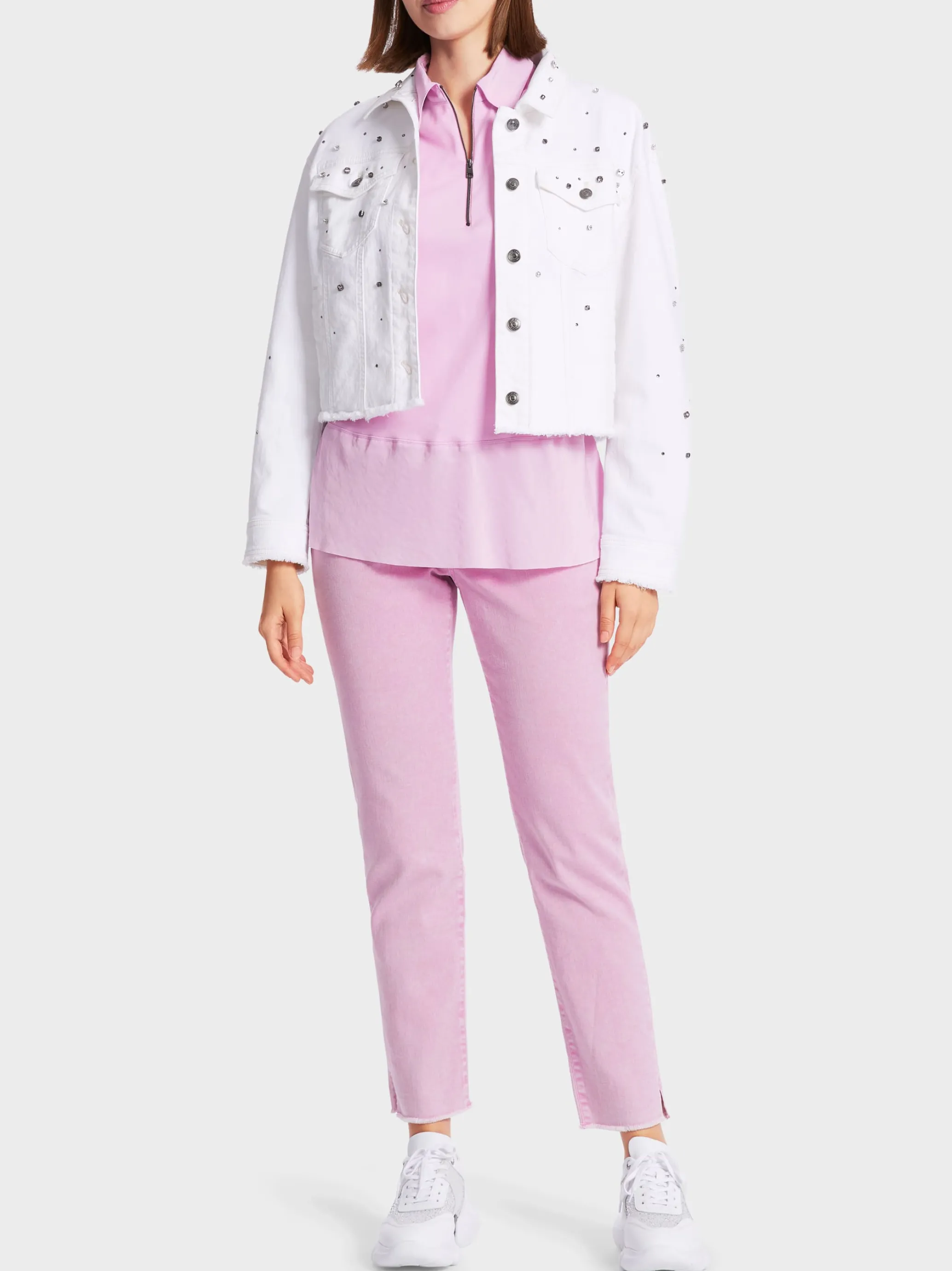 POLOSHIRT IN A-LINIE-Marc Cain Fashion