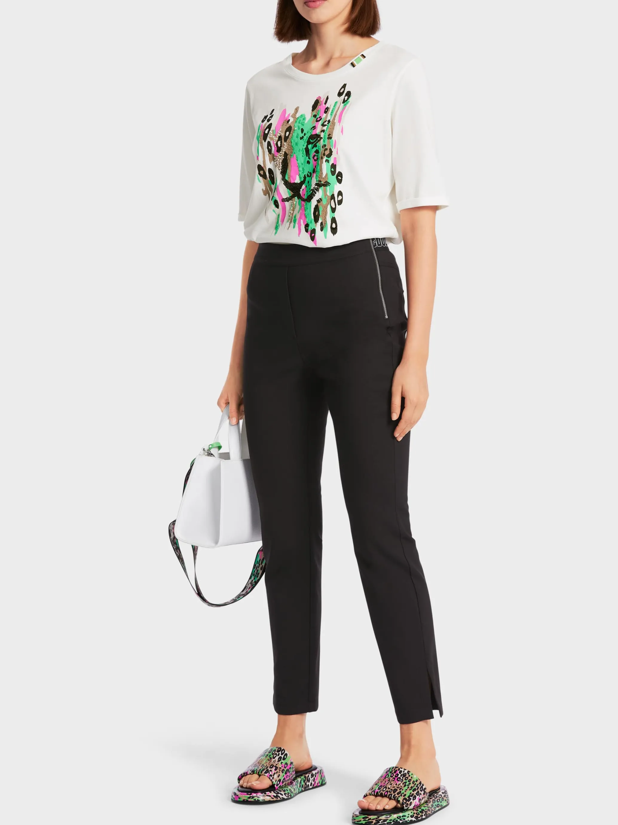 "RETHINK TOGETHER" HOSE SLIVEN-Marc Cain Fashion