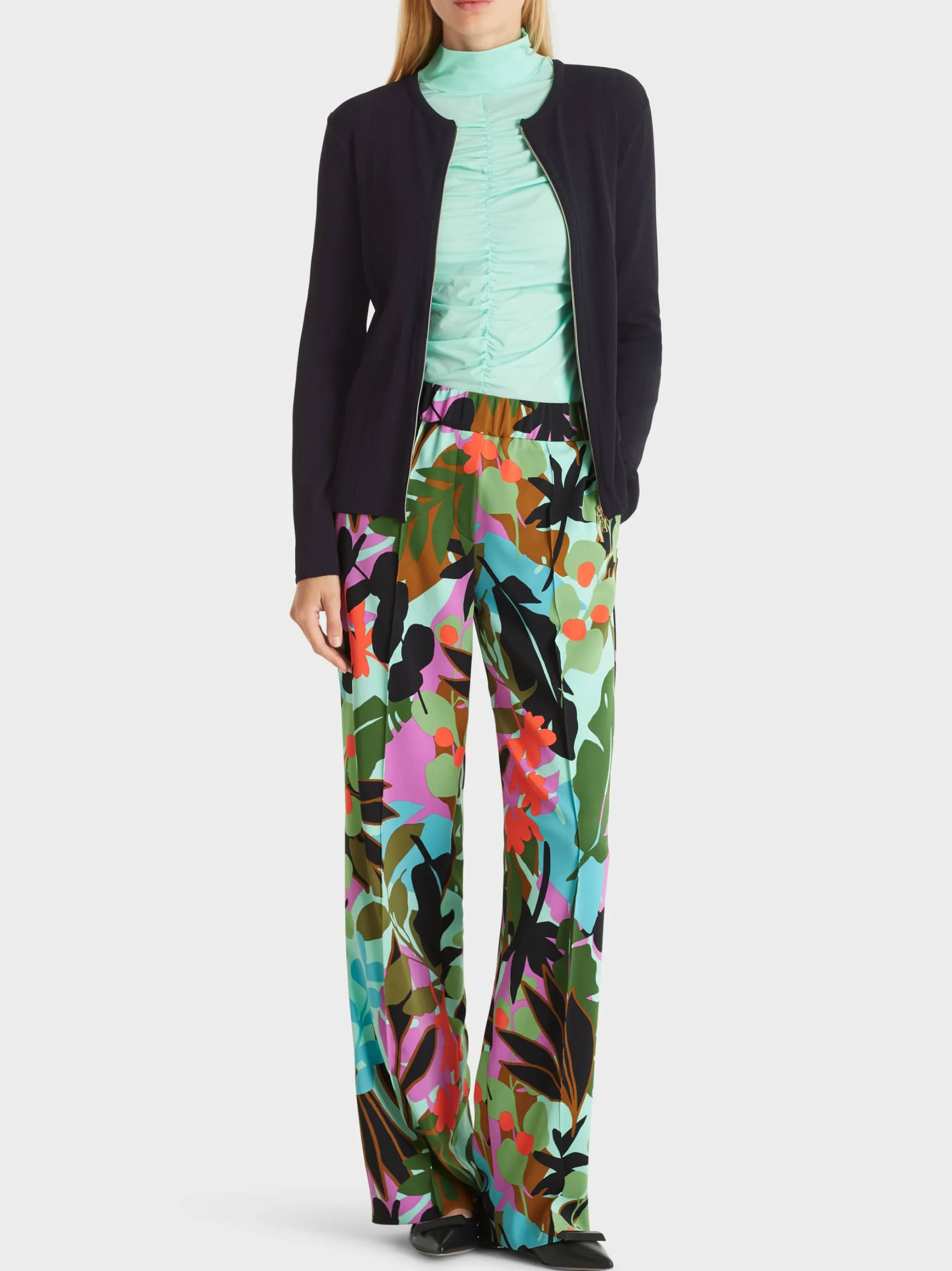 RIPPSTRICK-CARDIGAN "RETHINK TOGETHER"-Marc Cain Discount