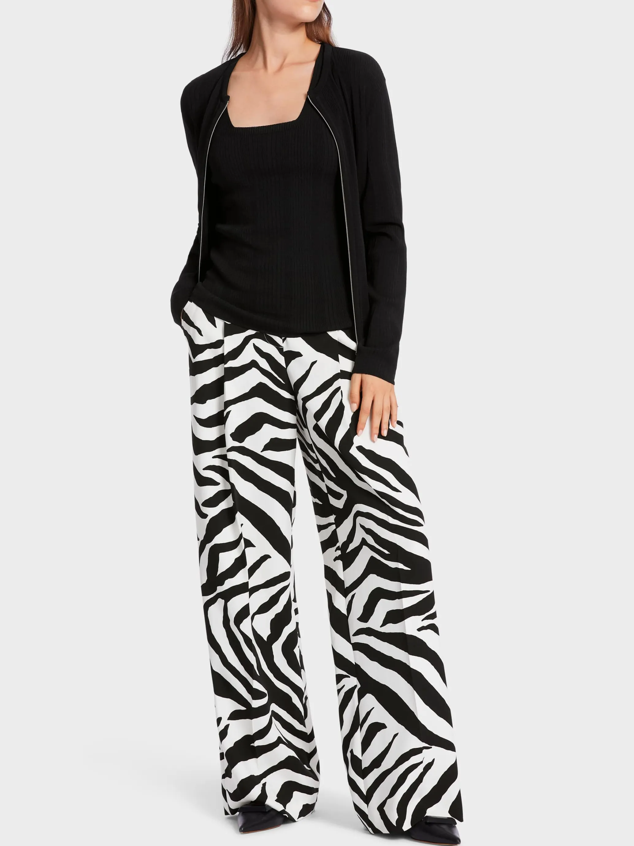 RIPPSTRICK-CARDIGAN "RETHINK TOGETHER"-Marc Cain Flash Sale