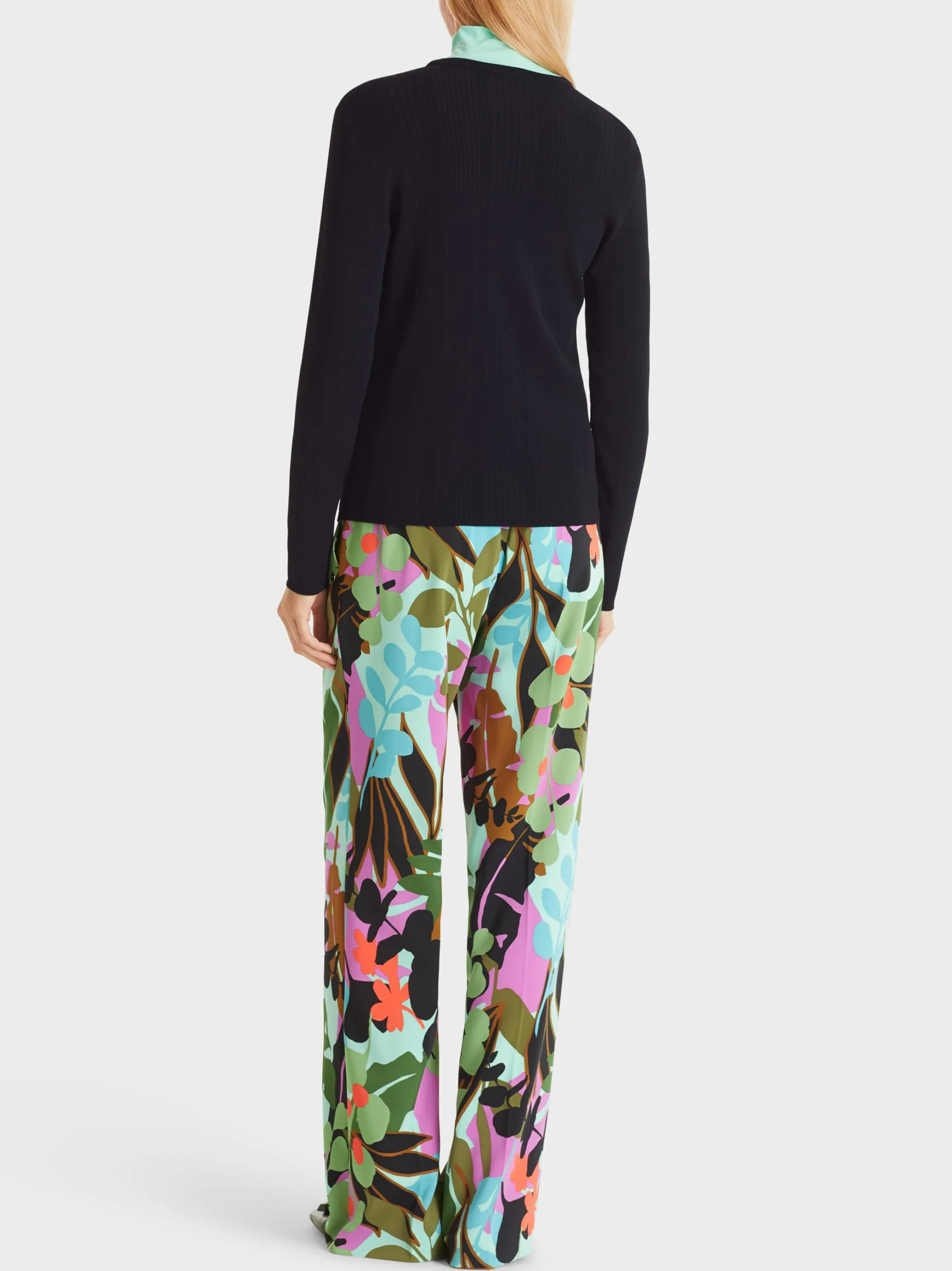 RIPPSTRICK-CARDIGAN "RETHINK TOGETHER"-Marc Cain Discount