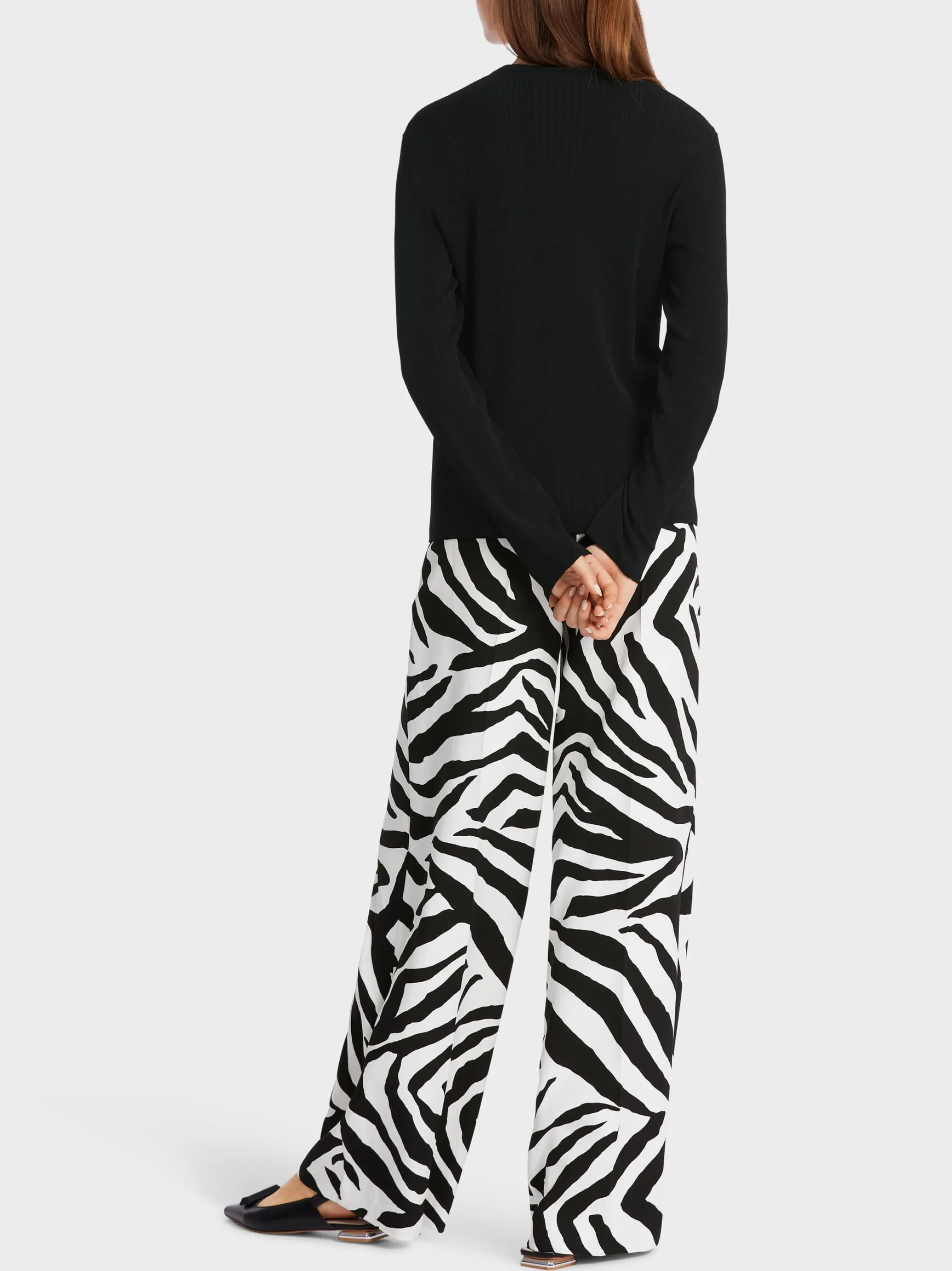 RIPPSTRICK-CARDIGAN "RETHINK TOGETHER"-Marc Cain Flash Sale