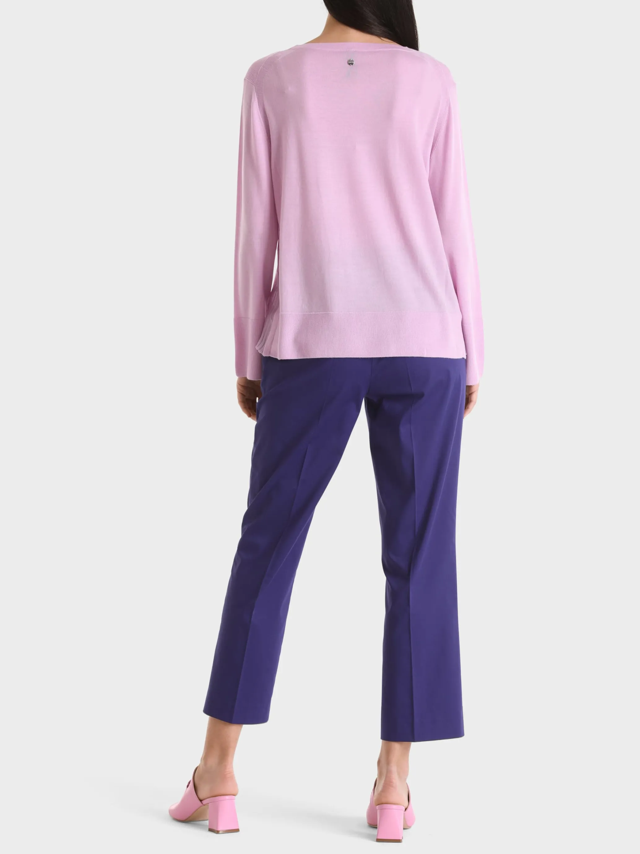 RIPPSTRICK-PULLOVER "RETHINK TOGETHER"-Marc Cain New