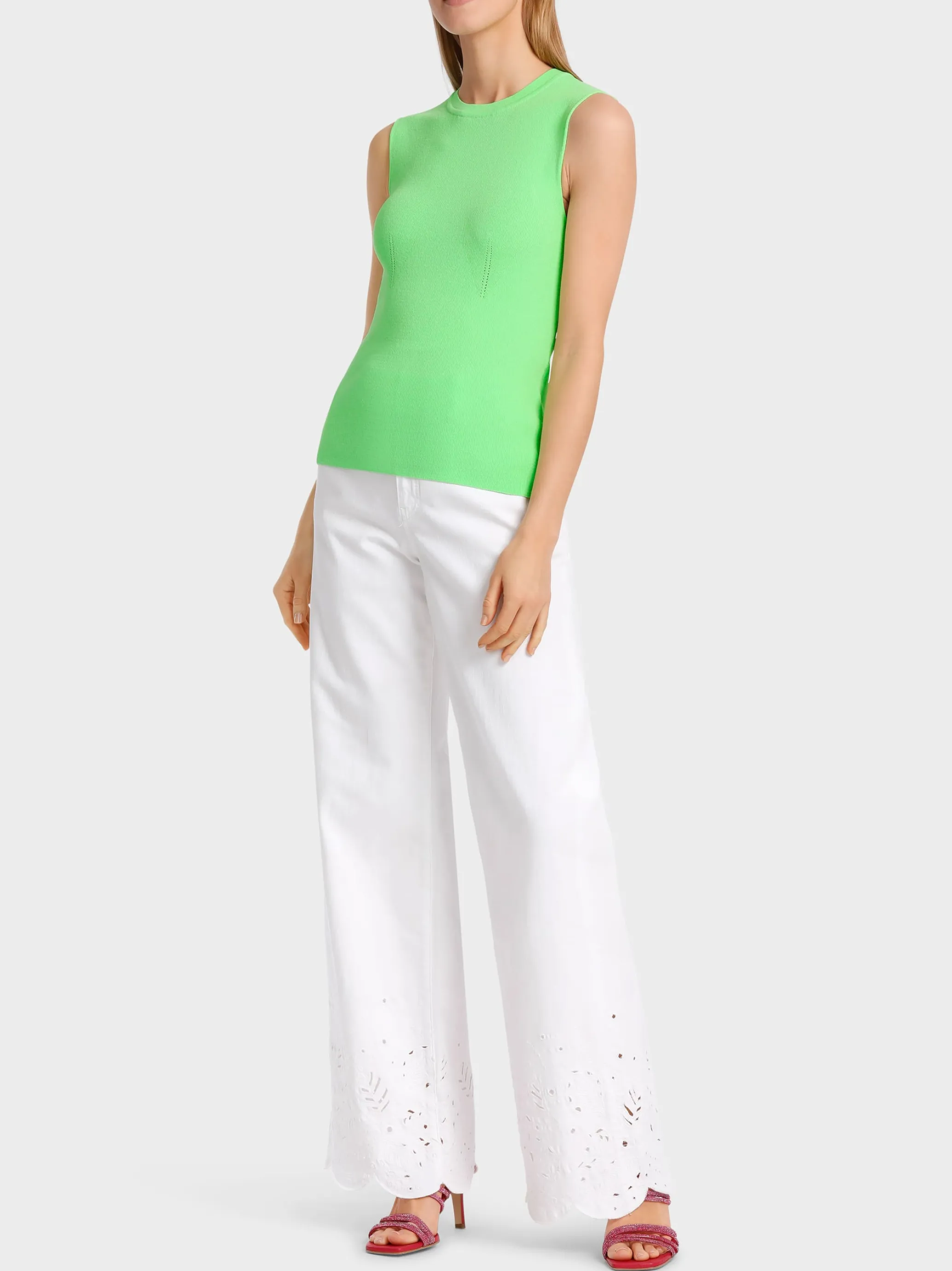 ÄRMELLOSES TOP KNITTED IN GERMANY-Marc Cain Discount