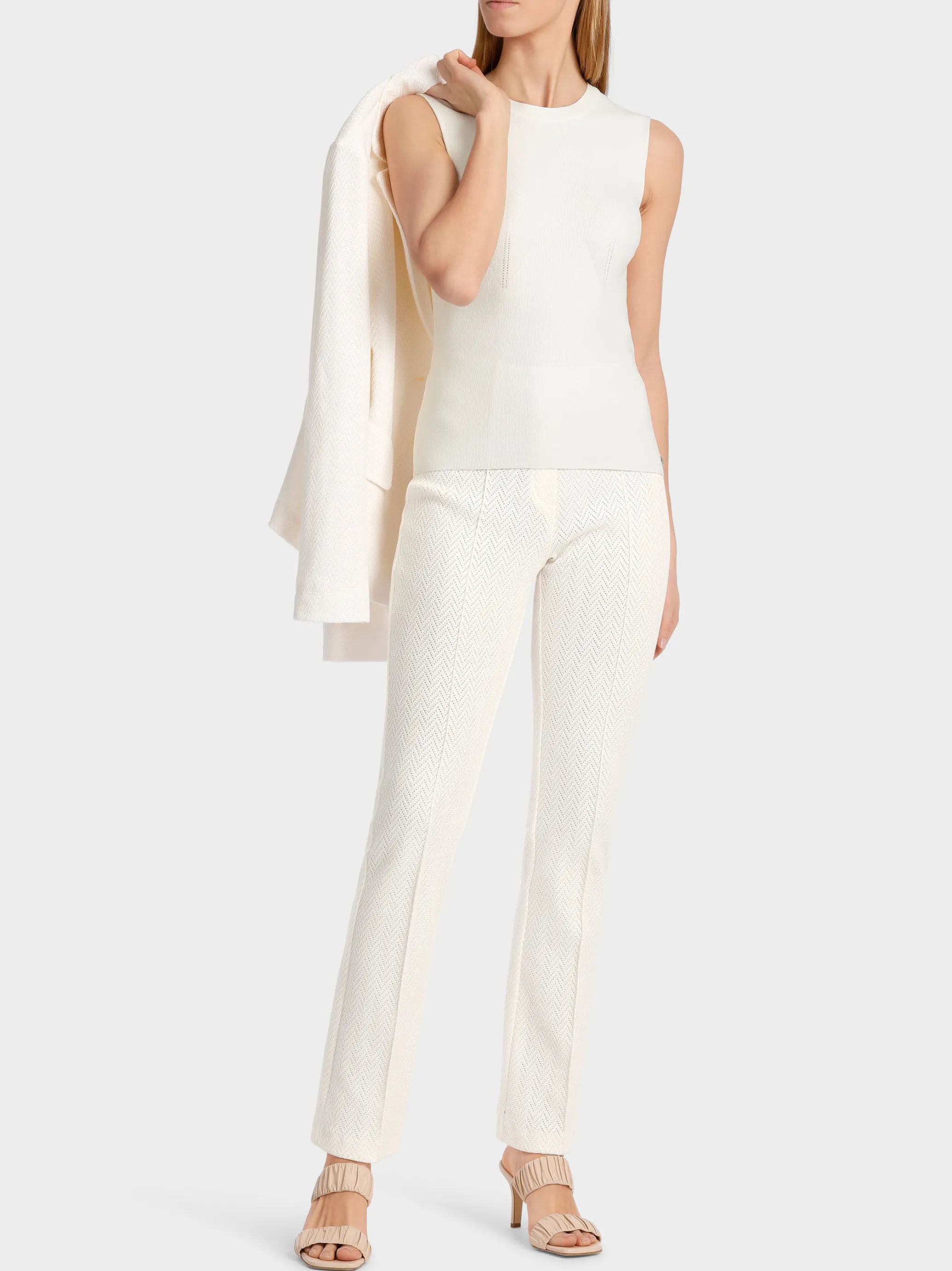 ÄRMELLOSES TOP KNITTED IN GERMANY-Marc Cain Shop