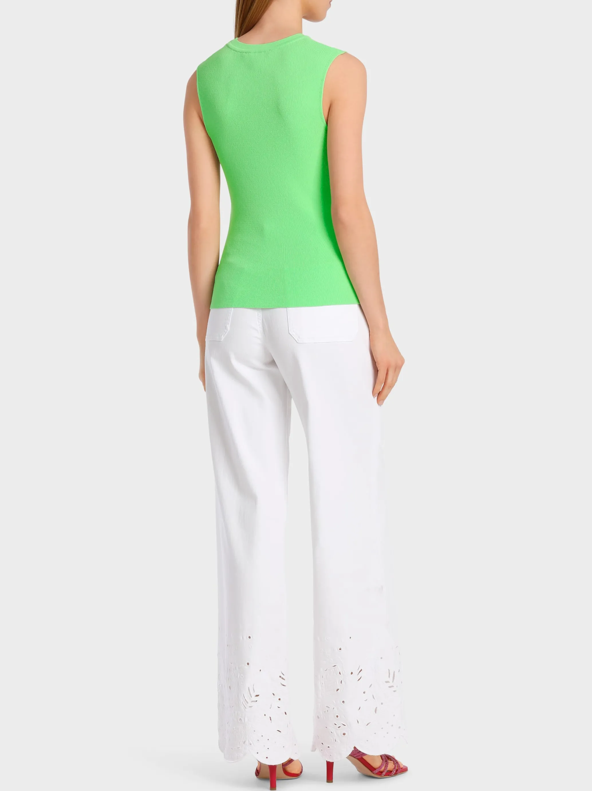 ÄRMELLOSES TOP KNITTED IN GERMANY-Marc Cain Discount