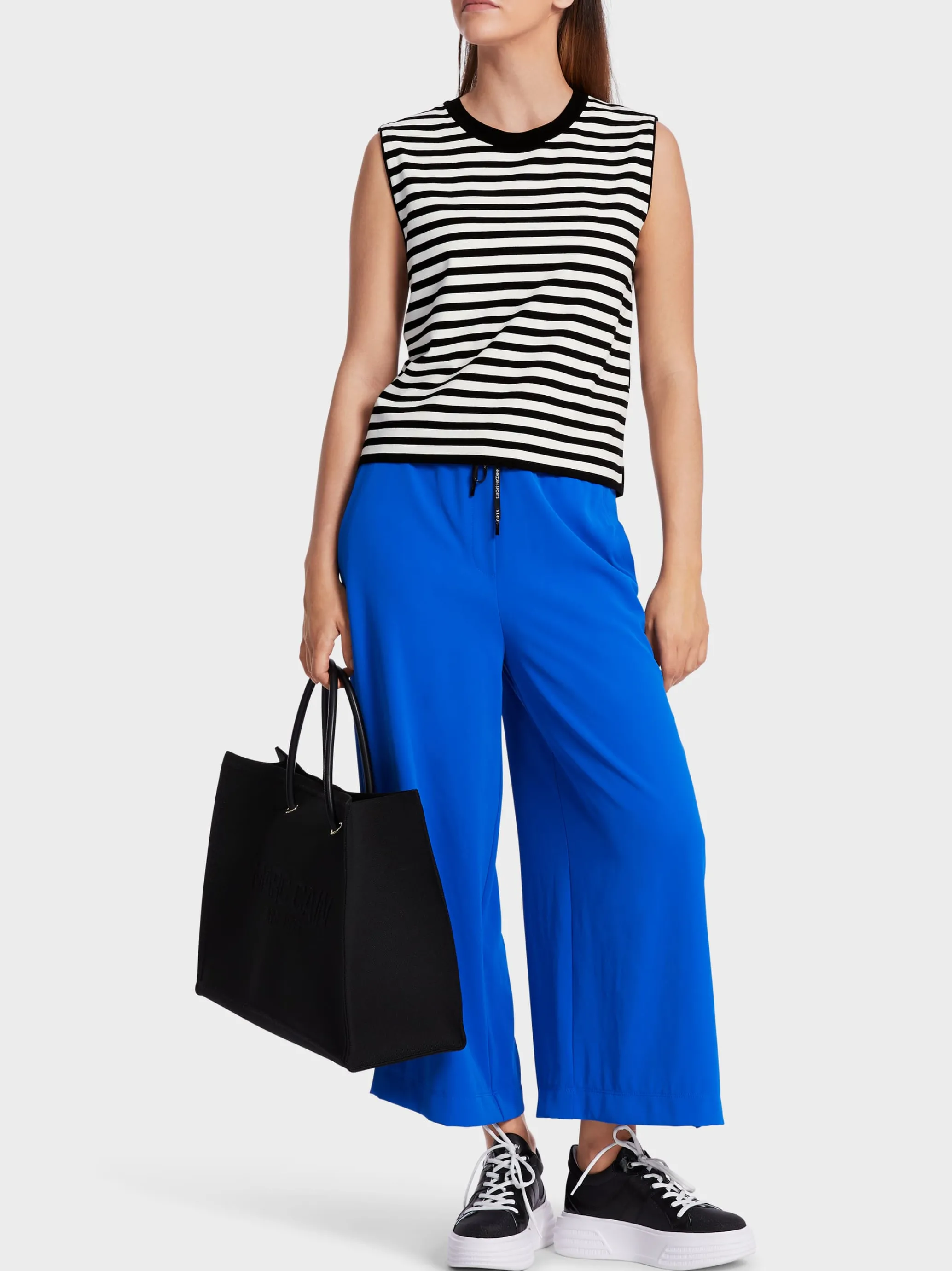 ÄRMELLOSES TOP "RETHINK TOGETHER"-Marc Cain Outlet