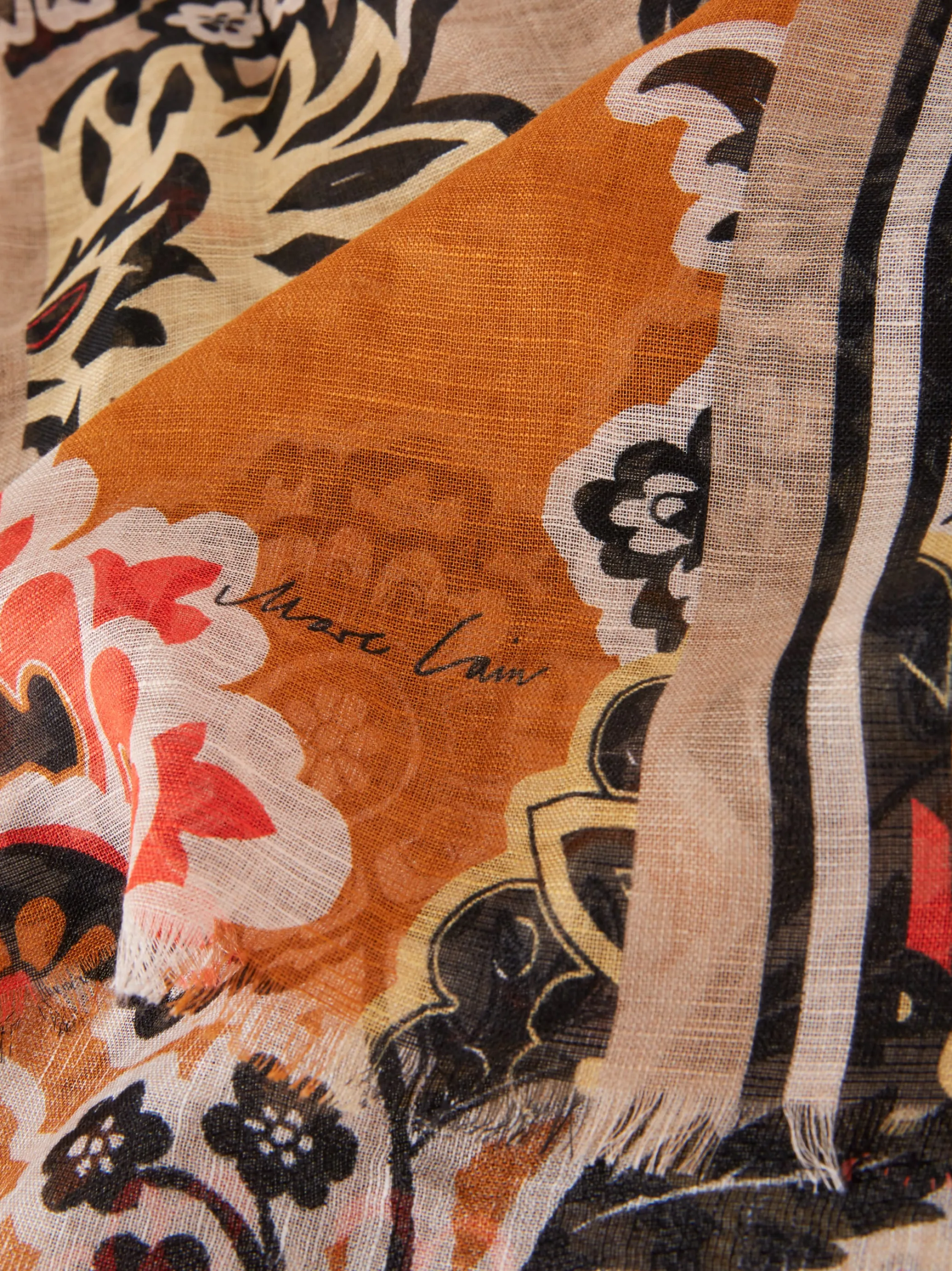 SCHAL MIT FLORALEM PRINTMOTIV-Marc Cain Cheap