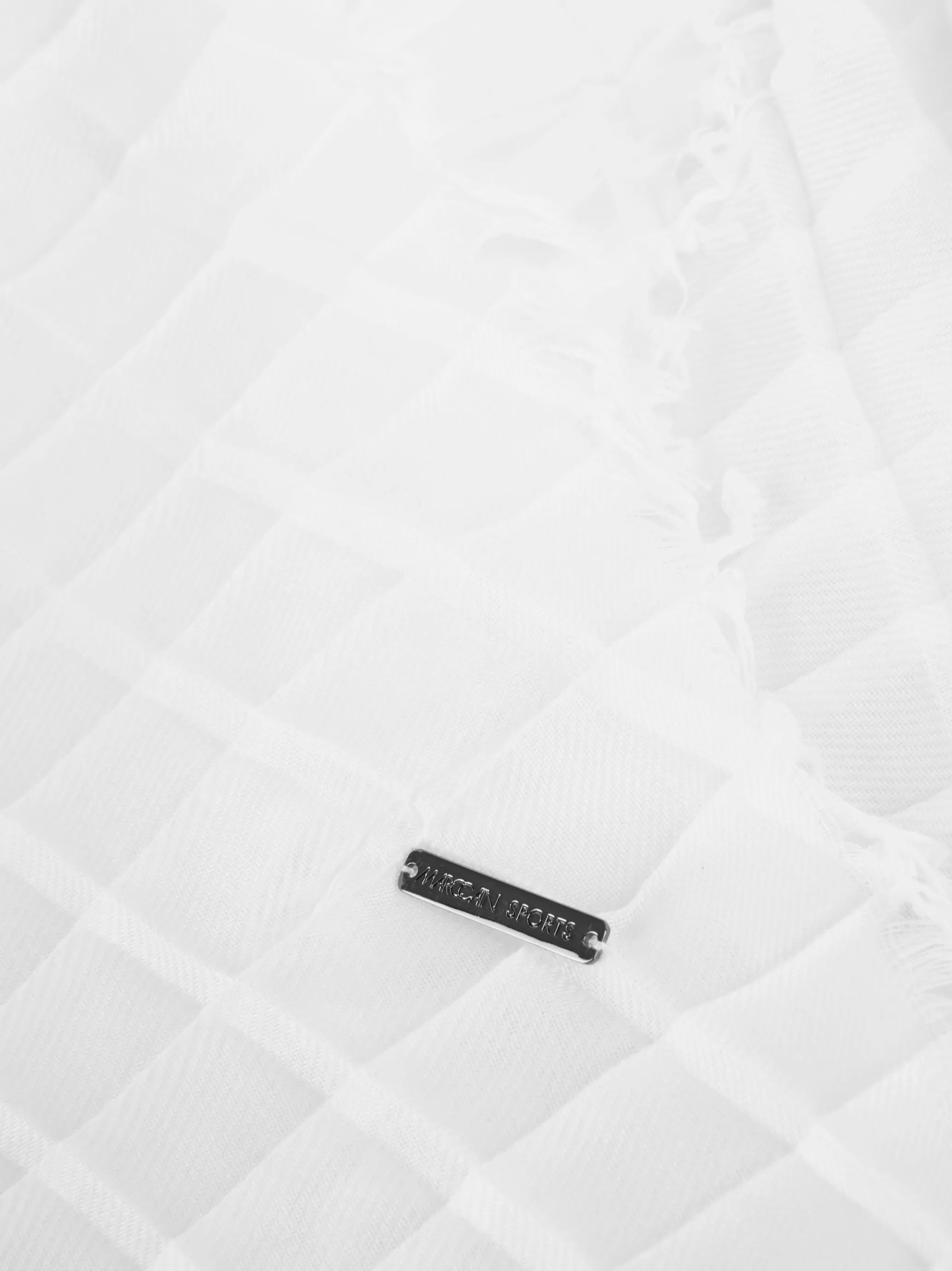 SCHAL MIT PLISSEEMUSTER-Marc Cain Flash Sale