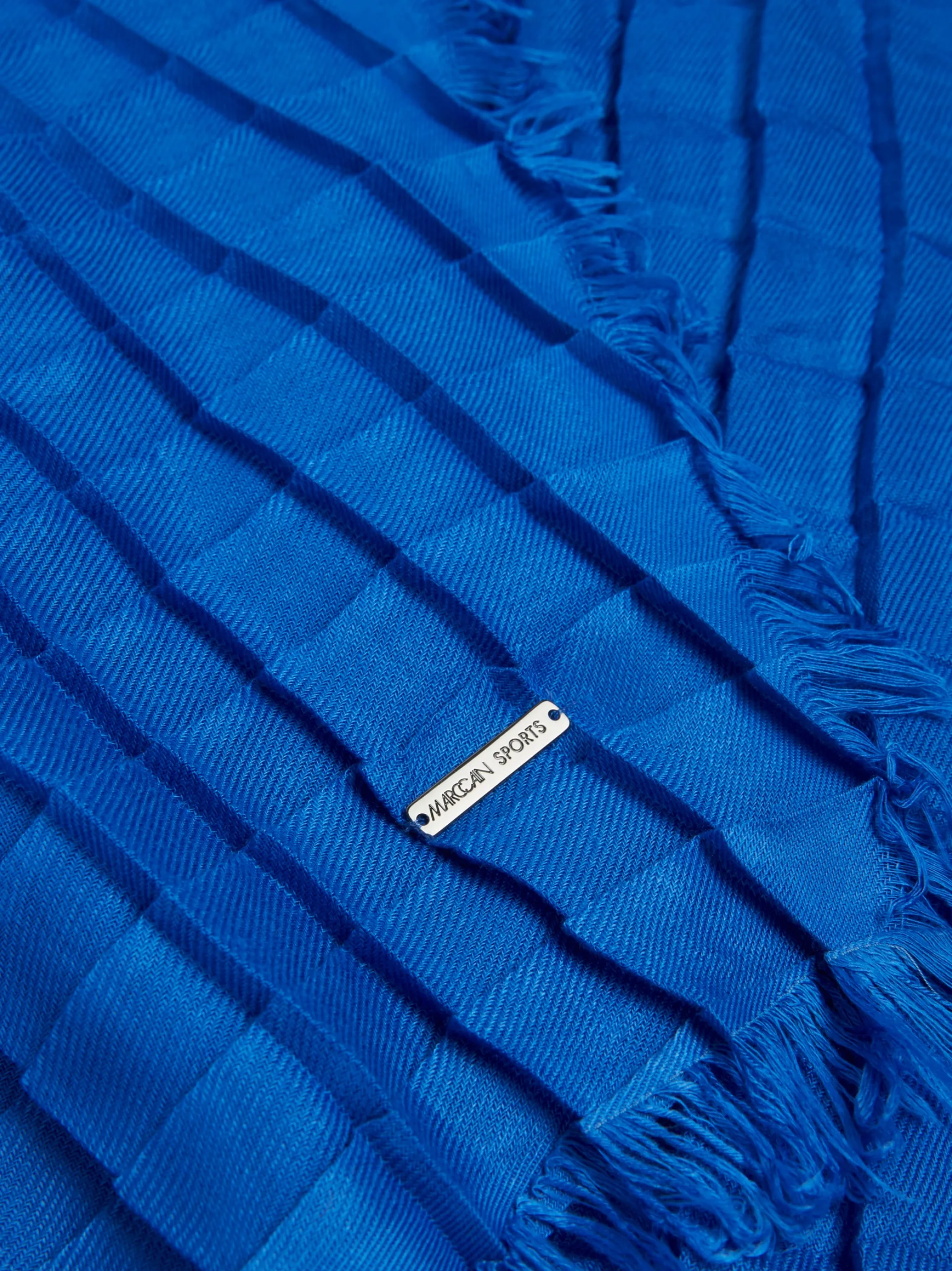 SCHAL MIT PLISSEEMUSTER-Marc Cain Flash Sale