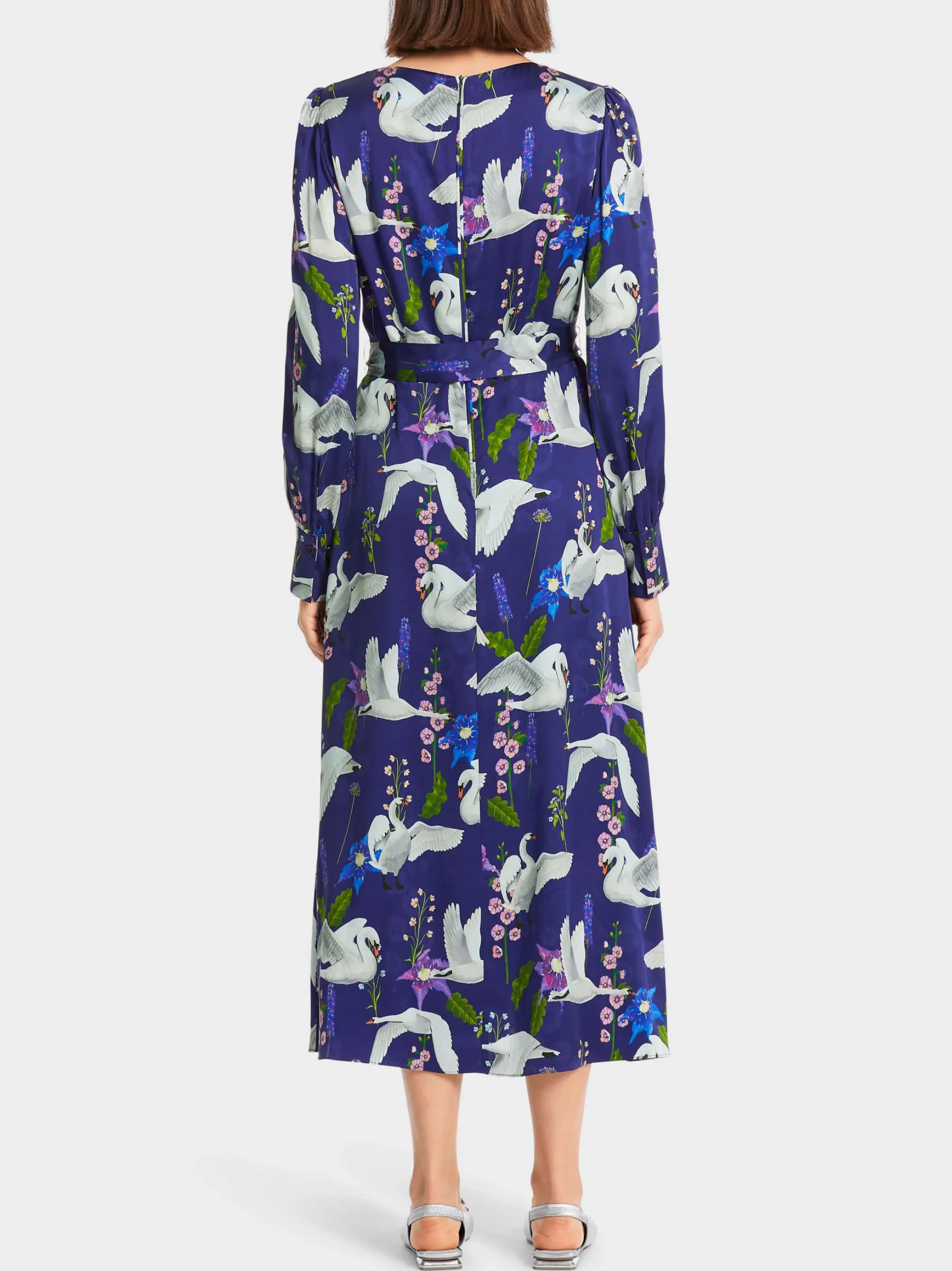 SEIDENKLEID MIT PRINT-Marc Cain Best Sale