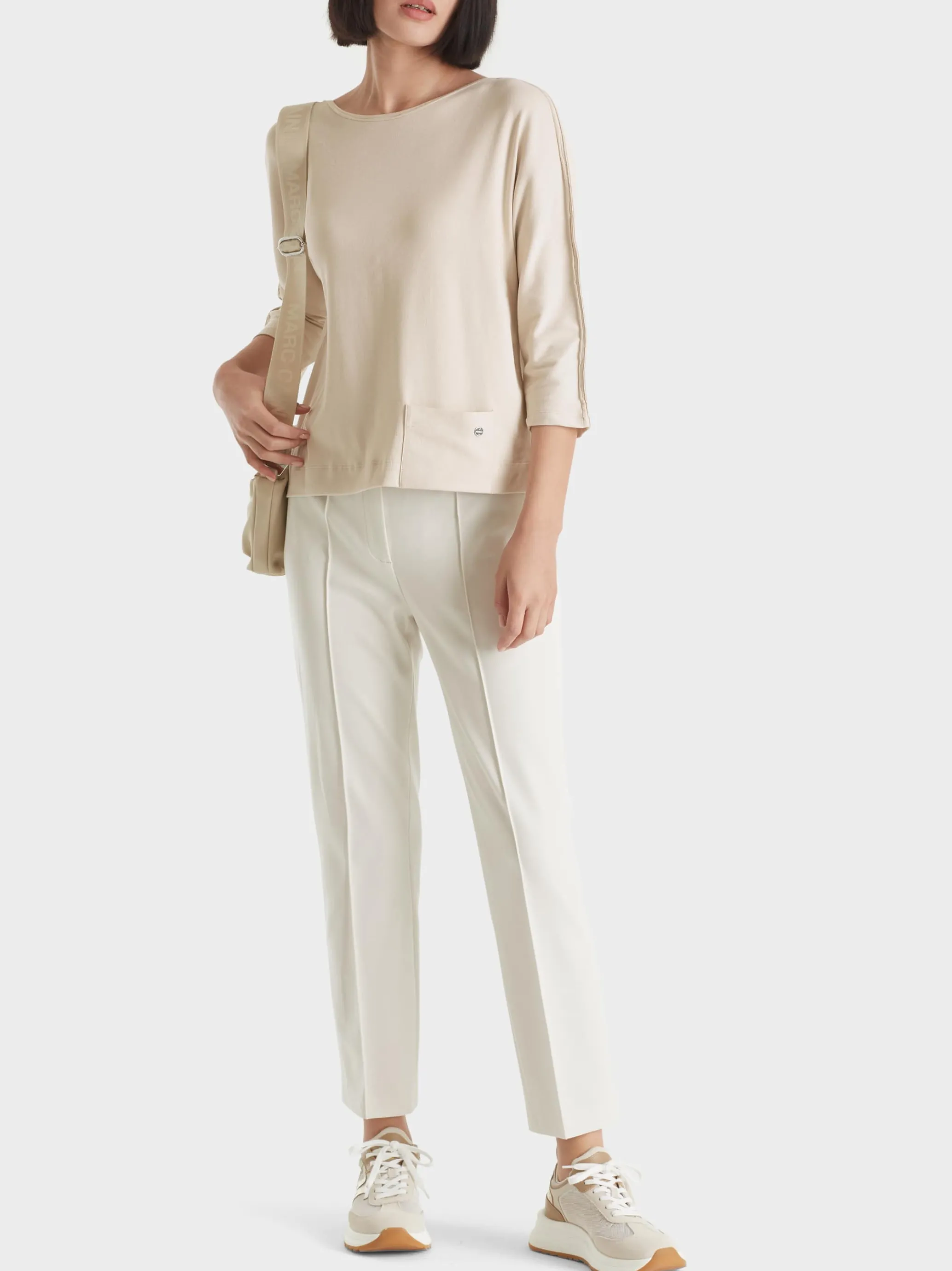 SHIRT AUS BAUMWOLLSTRETCH-Marc Cain Best