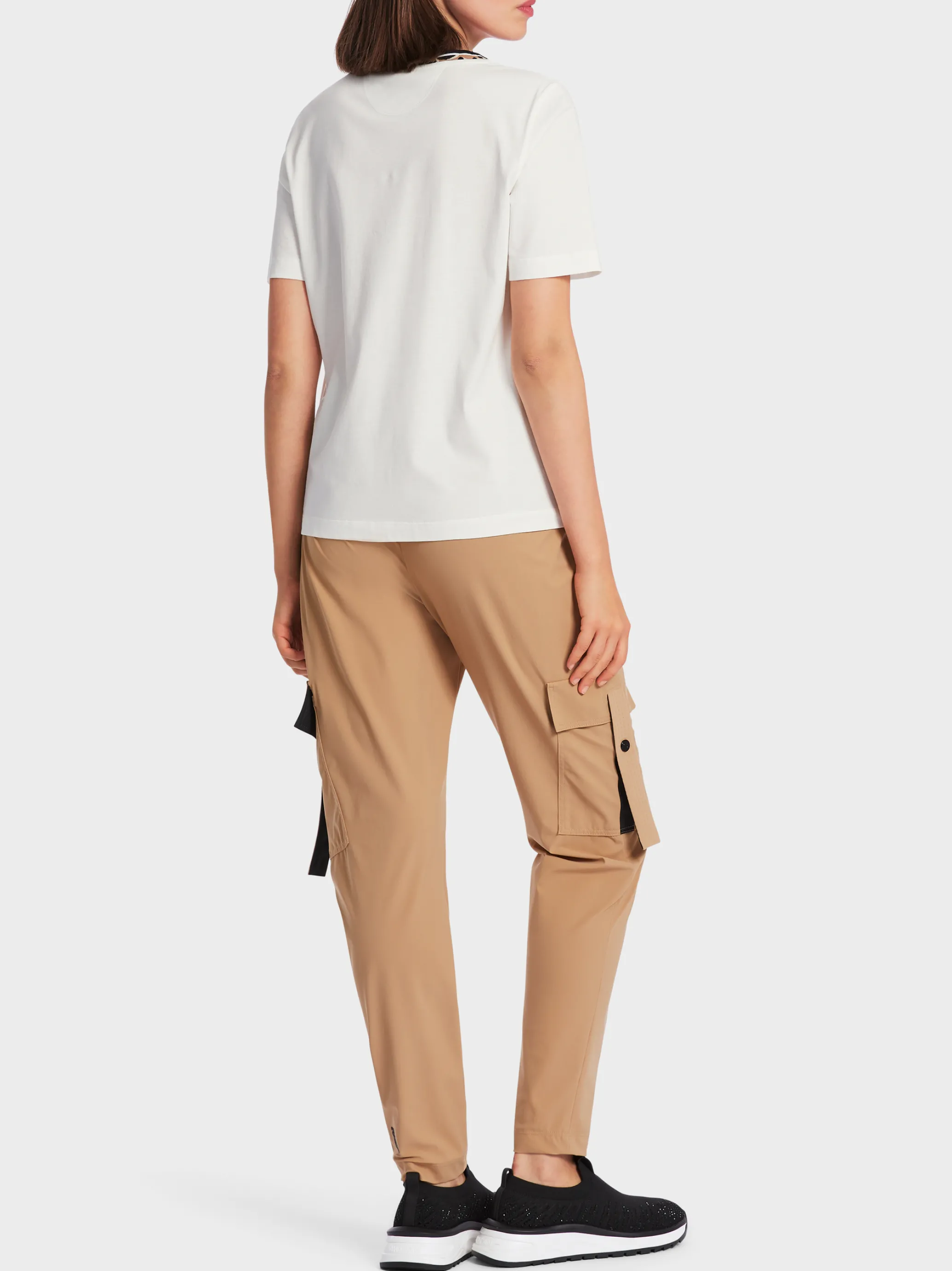 SLOGAN-T-SHIRT "RETHINK TOGETHER"-Marc Cain Cheap