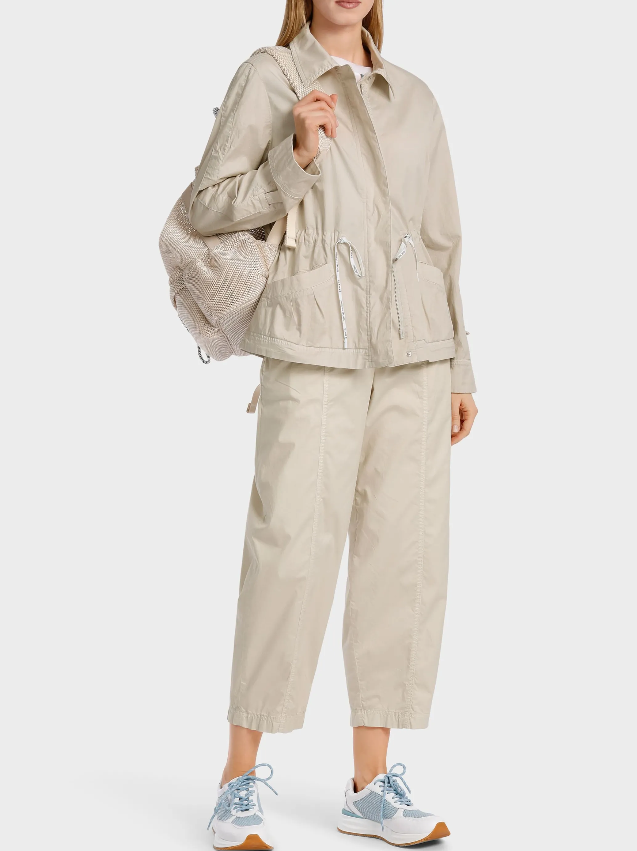 SPORTIVE JACKE AUS COTTONSTRETCH-Marc Cain Discount