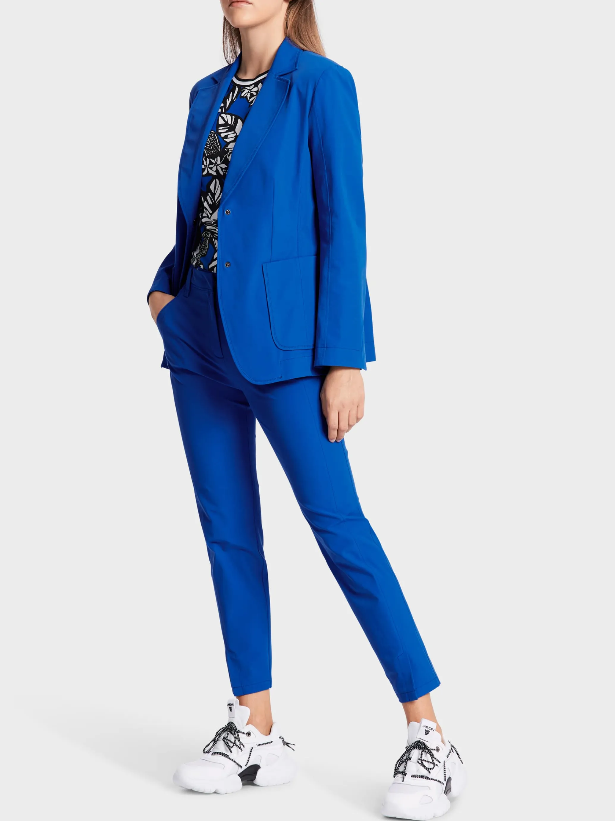 SPORTIVER BLAZER IM SEVENTIES-STIL-Marc Cain Best Sale