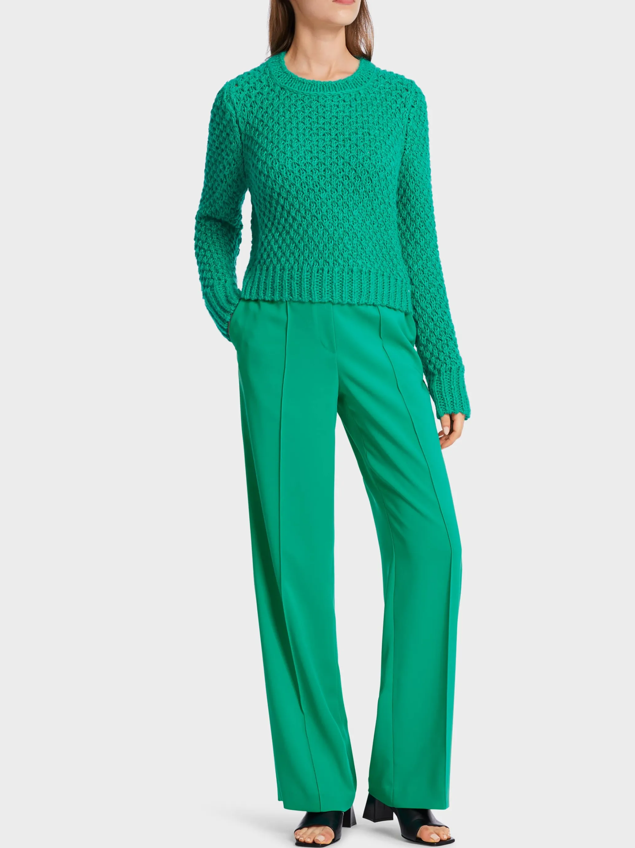STRICKPULLOVER "RETHINK TOGETHER"-Marc Cain Online