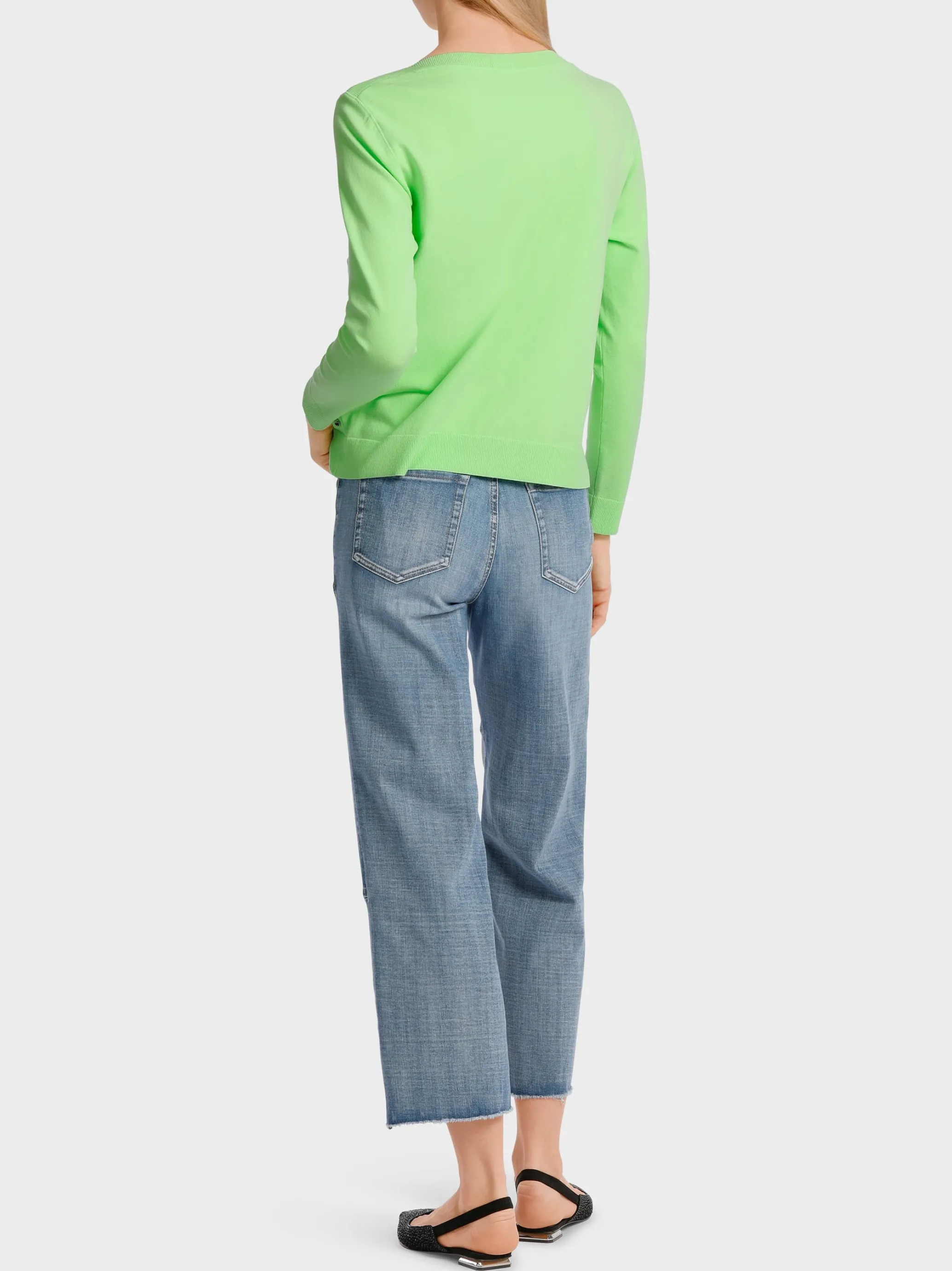 STRICK-PULLOVER "RETHINK TOGETHER"-Marc Cain Outlet