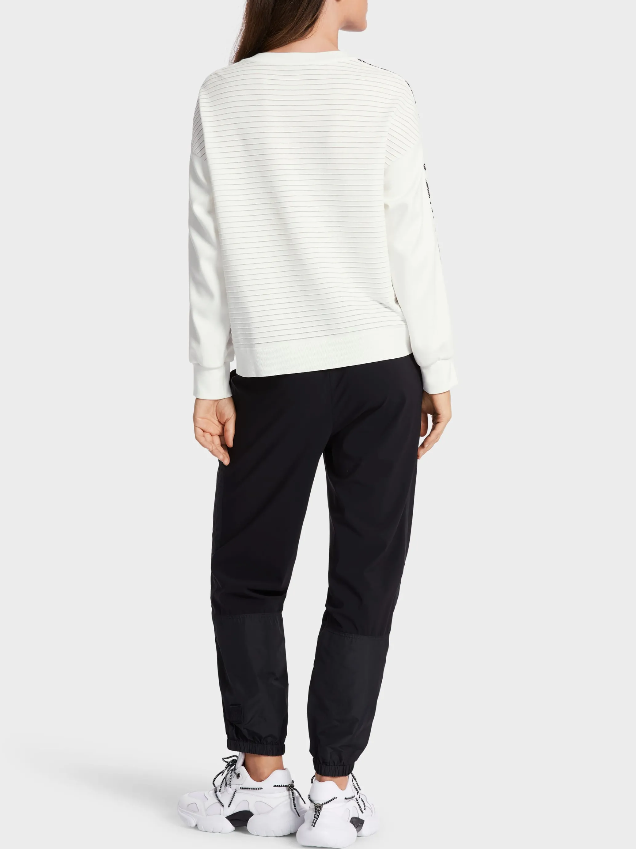SWEATER MIT PRINT KNITTED IN GERMANY-Marc Cain Online