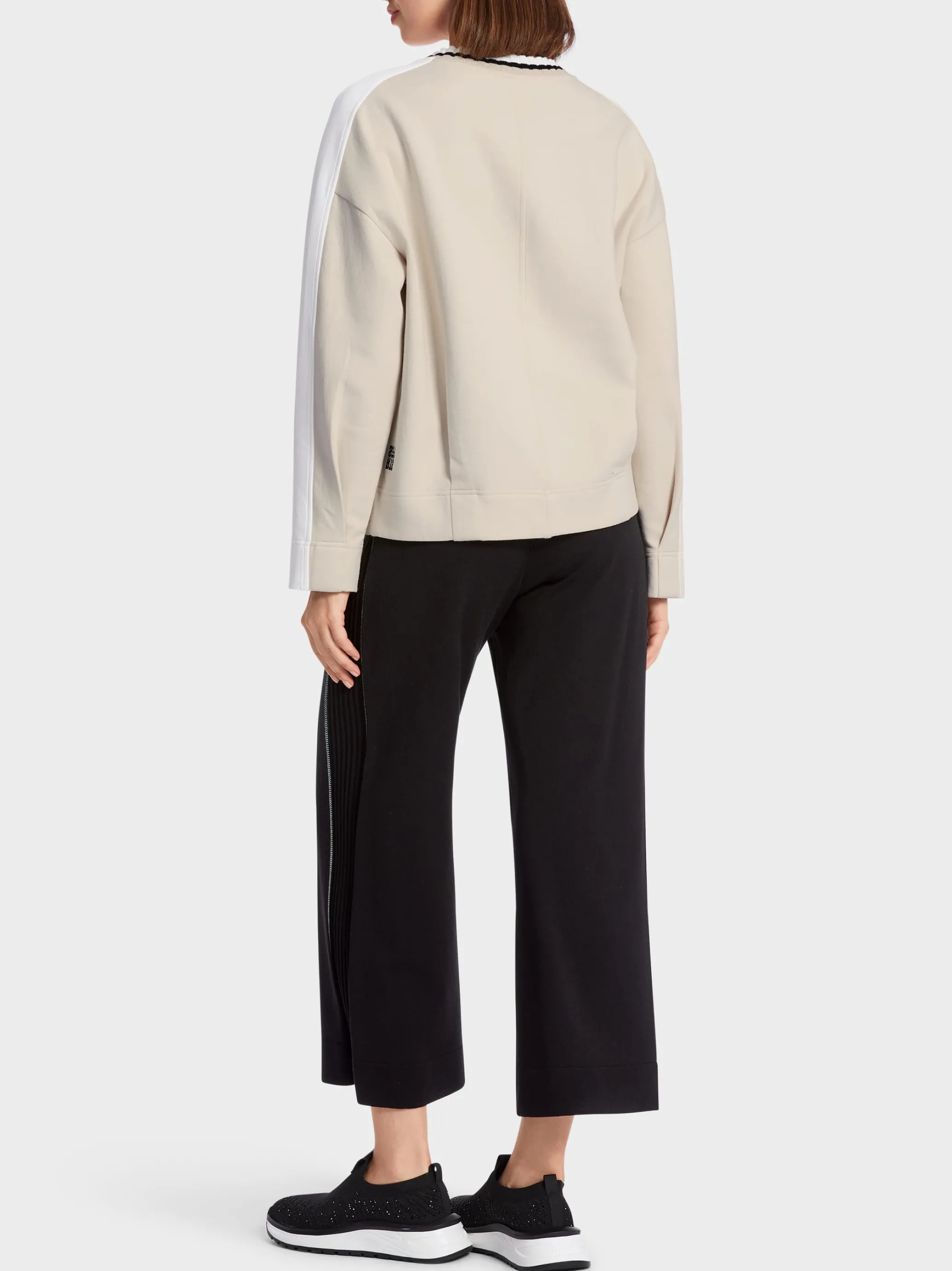 SWEATSHIRT MIT LEO-KOPF APPLIKATION-Marc Cain Hot