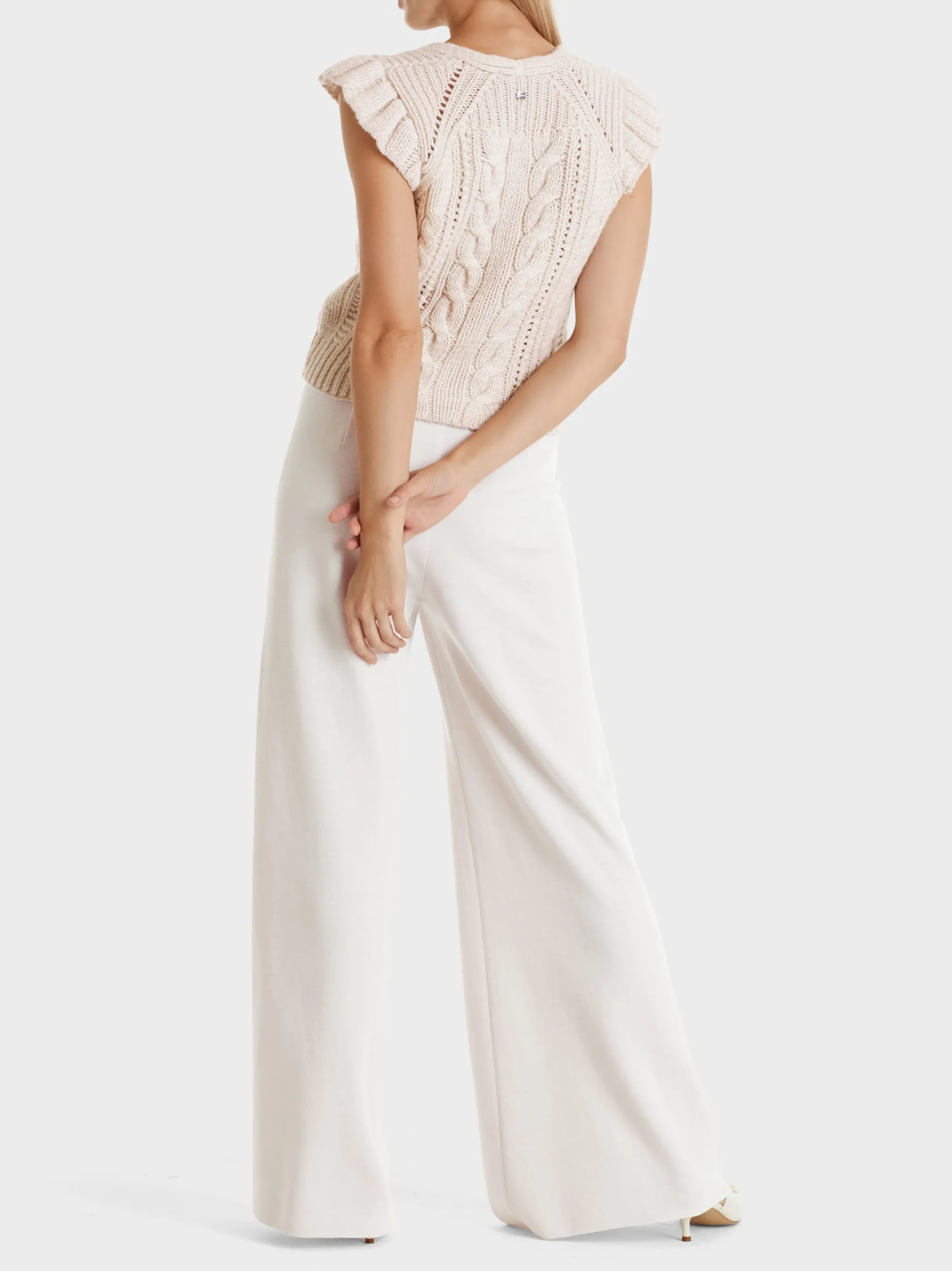TANK TOP KNITTED IN GERMANY-Marc Cain Online
