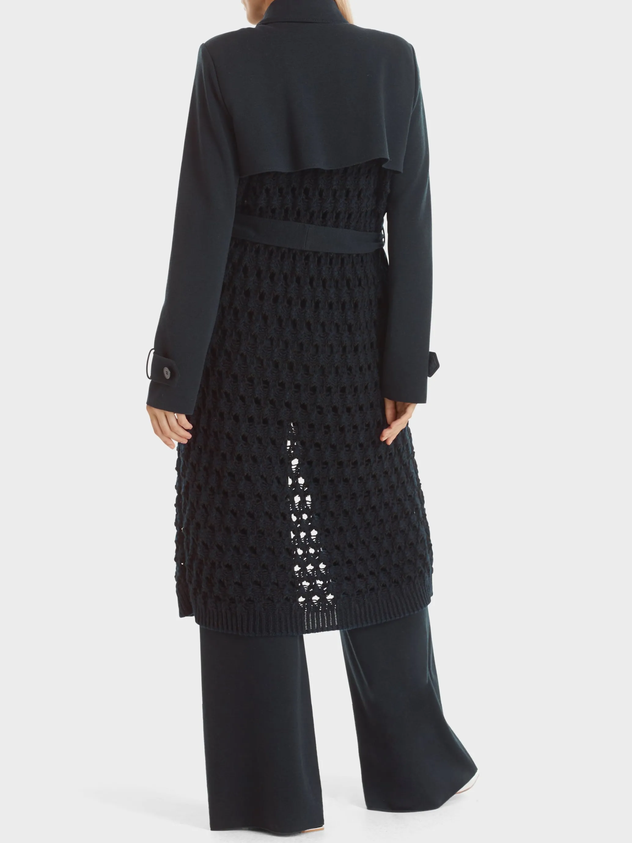 TRENCHCOAT KNITTED IN GERMANY-Marc Cain Shop