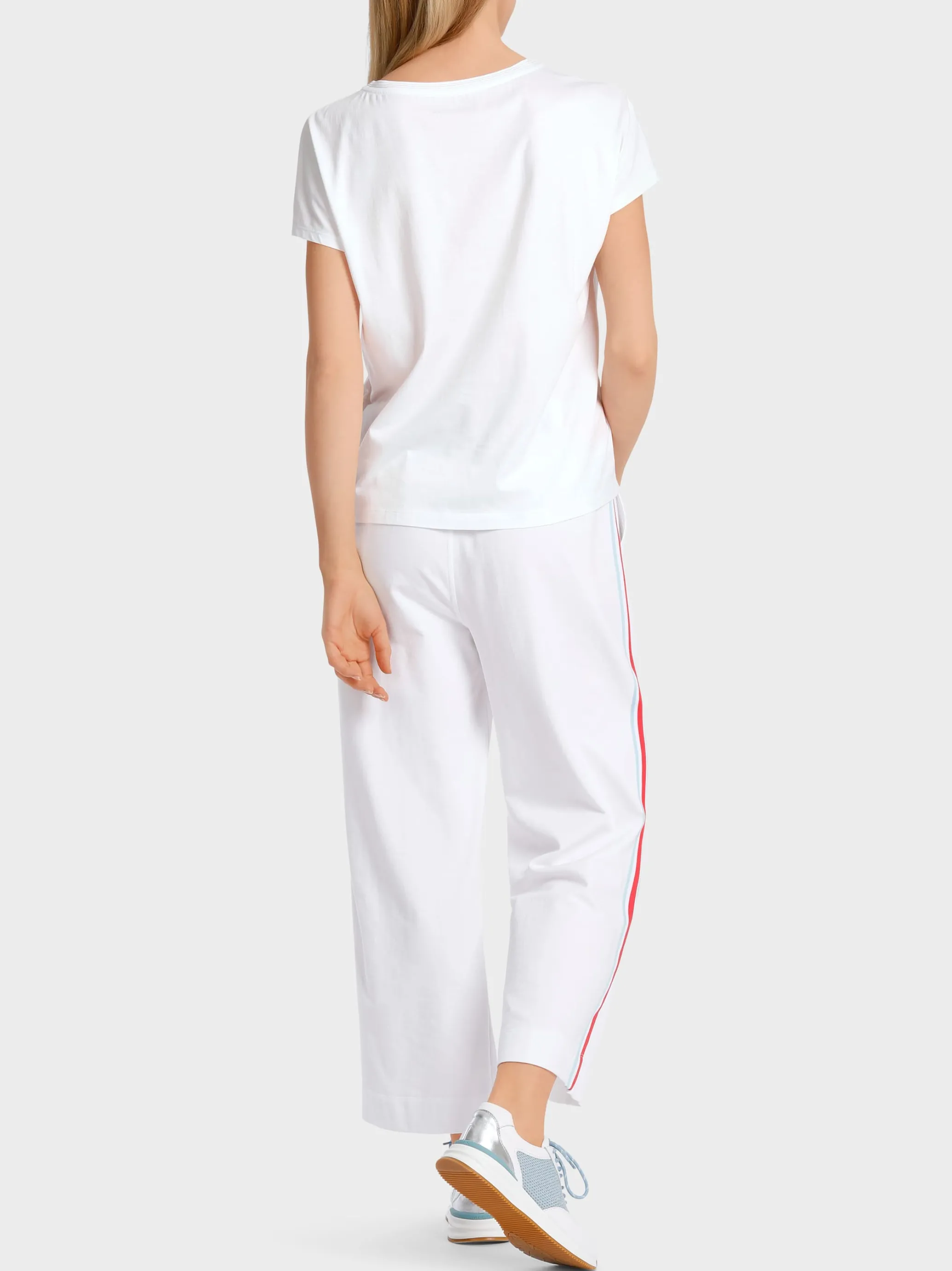 T-SHIRT MIT PLATZIERTER FISCHAPPLIKATION-Marc Cain Flash Sale