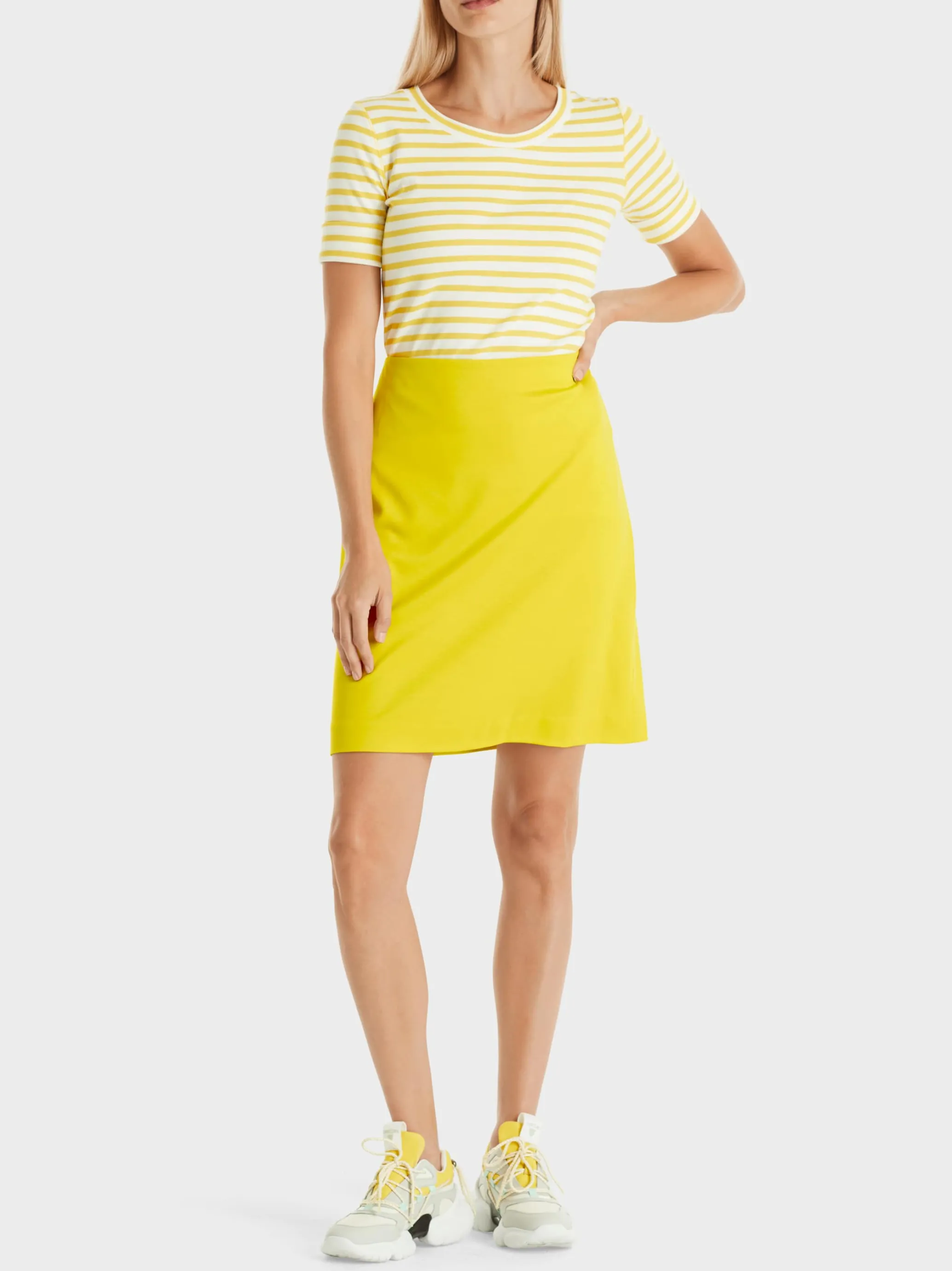 T-SHIRT MIT STREIFEN-Marc Cain Sale
